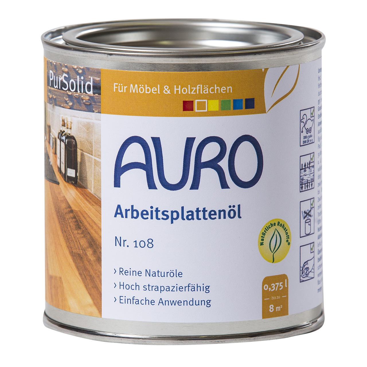 Auro Arbeitsplattenöl Nr. 108, 375ml