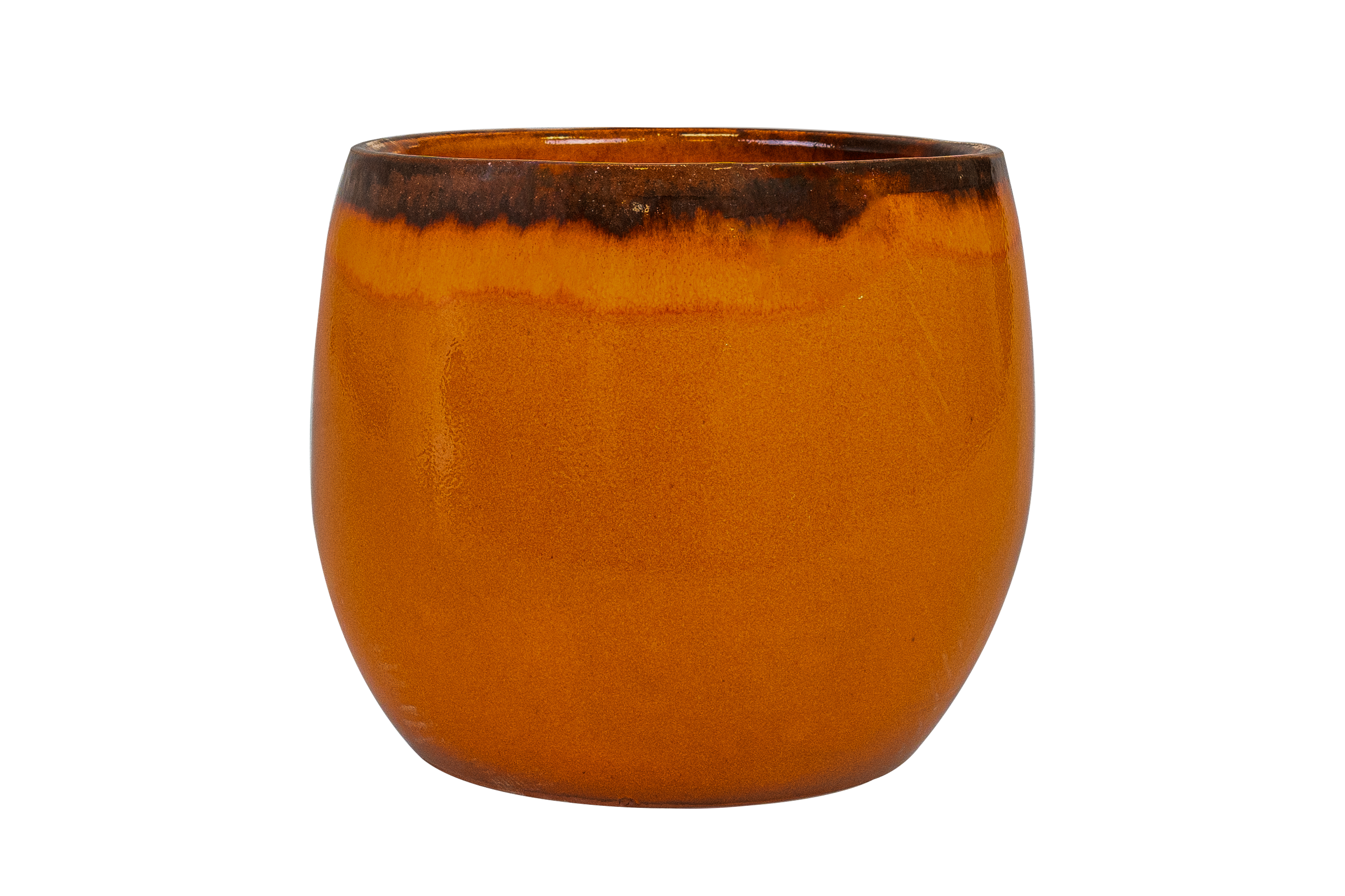 TS Blumentopf Charlotte orange, Ø29 H26 TS Blumentopf Charlotte orange, Ø29 H26