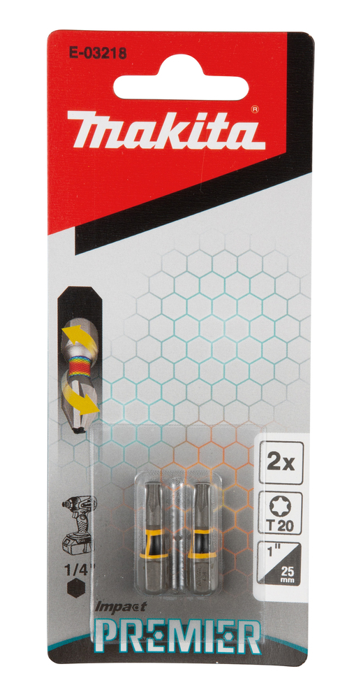 Makita Torsion Bit T20 Impact Premier