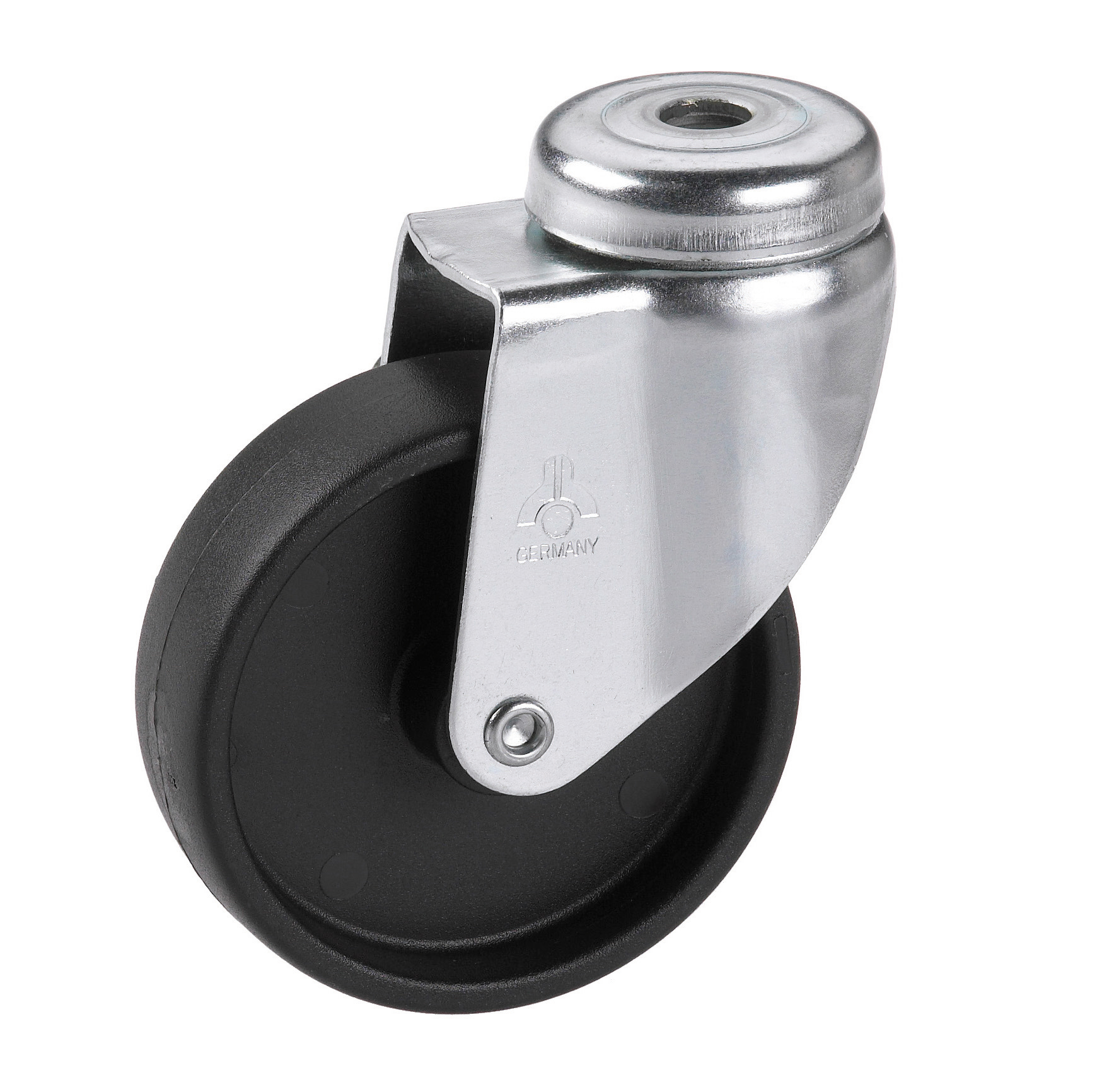 Dörner + Helmer Apparate-Lenkrolle mit Kunststoffrad