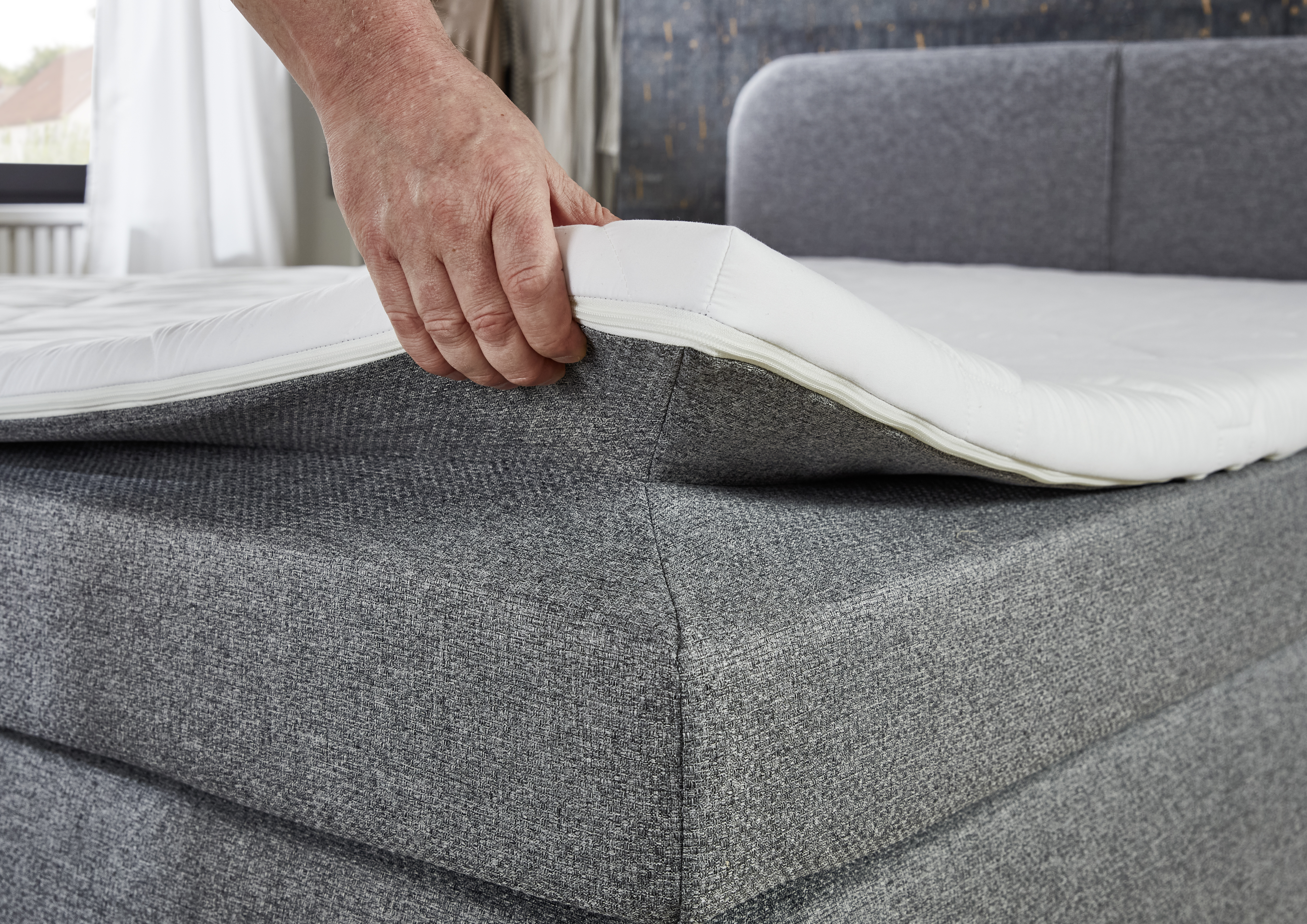 Sun Garden Boxspringbett 2410 Joliet, 140 x 200 cm