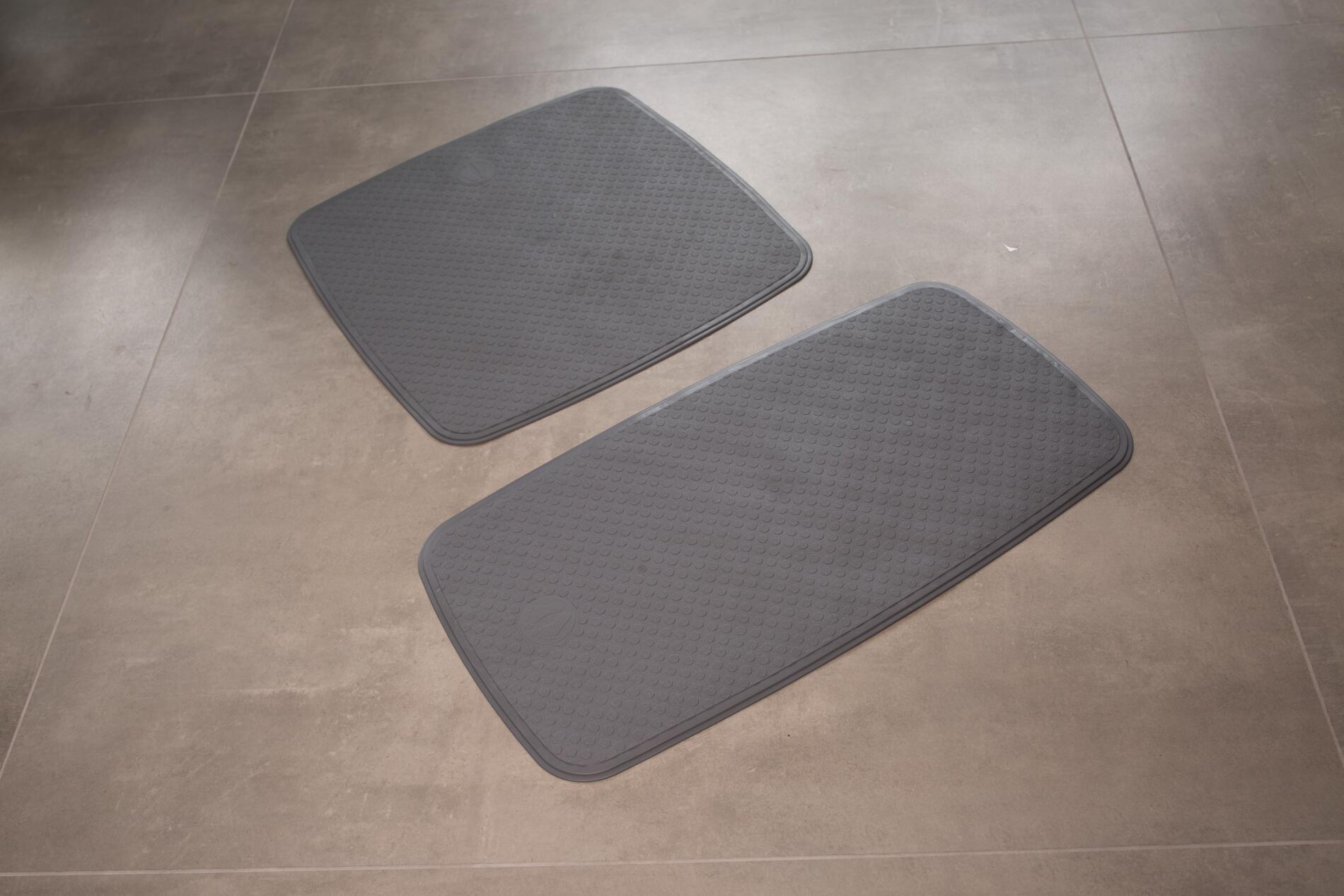 Ridder Badewanneneinlage Capri ca. 38x72 cm, zementgrau, 100% TPE Ridder Badewanneneinlage Capri ca. 38x72 cm, zementgrau, 100% TPE