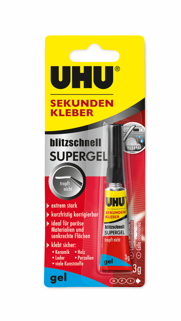 Uhu Sekundenkleber blitzschnell Supergel