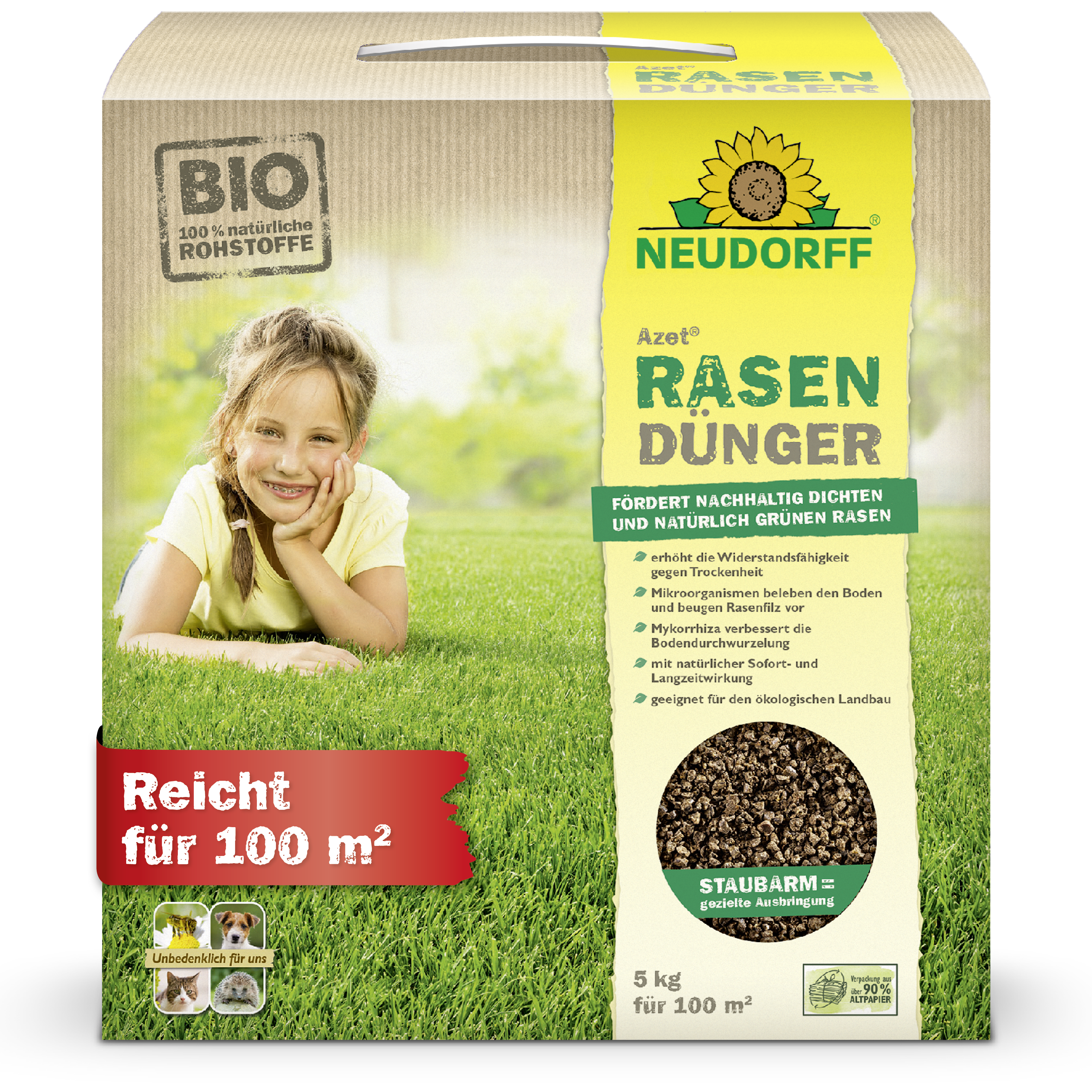 Neudorff Azet RasenDünger, 5 kg