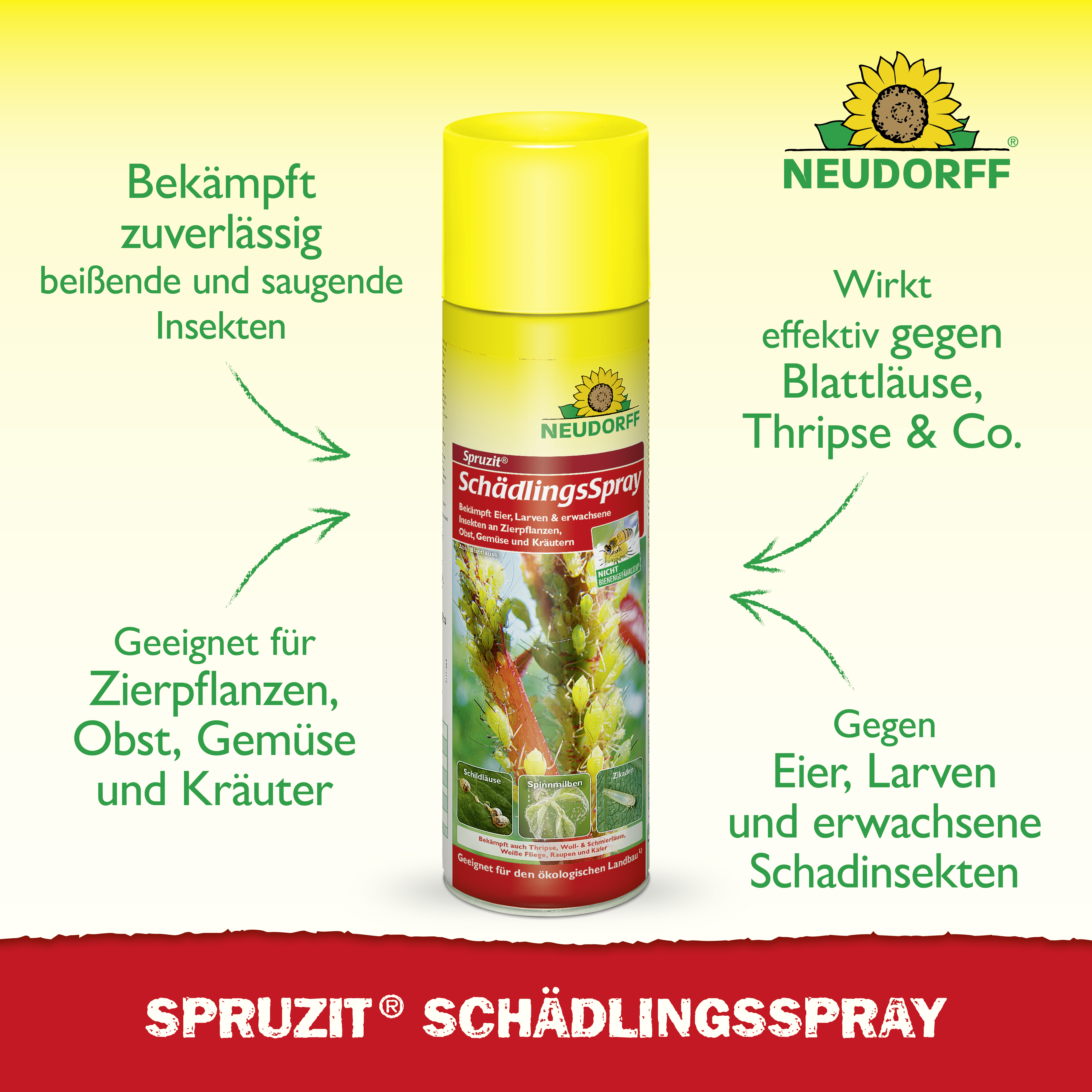Neudorff Spruzit SchädlingsSpray, 400 ml