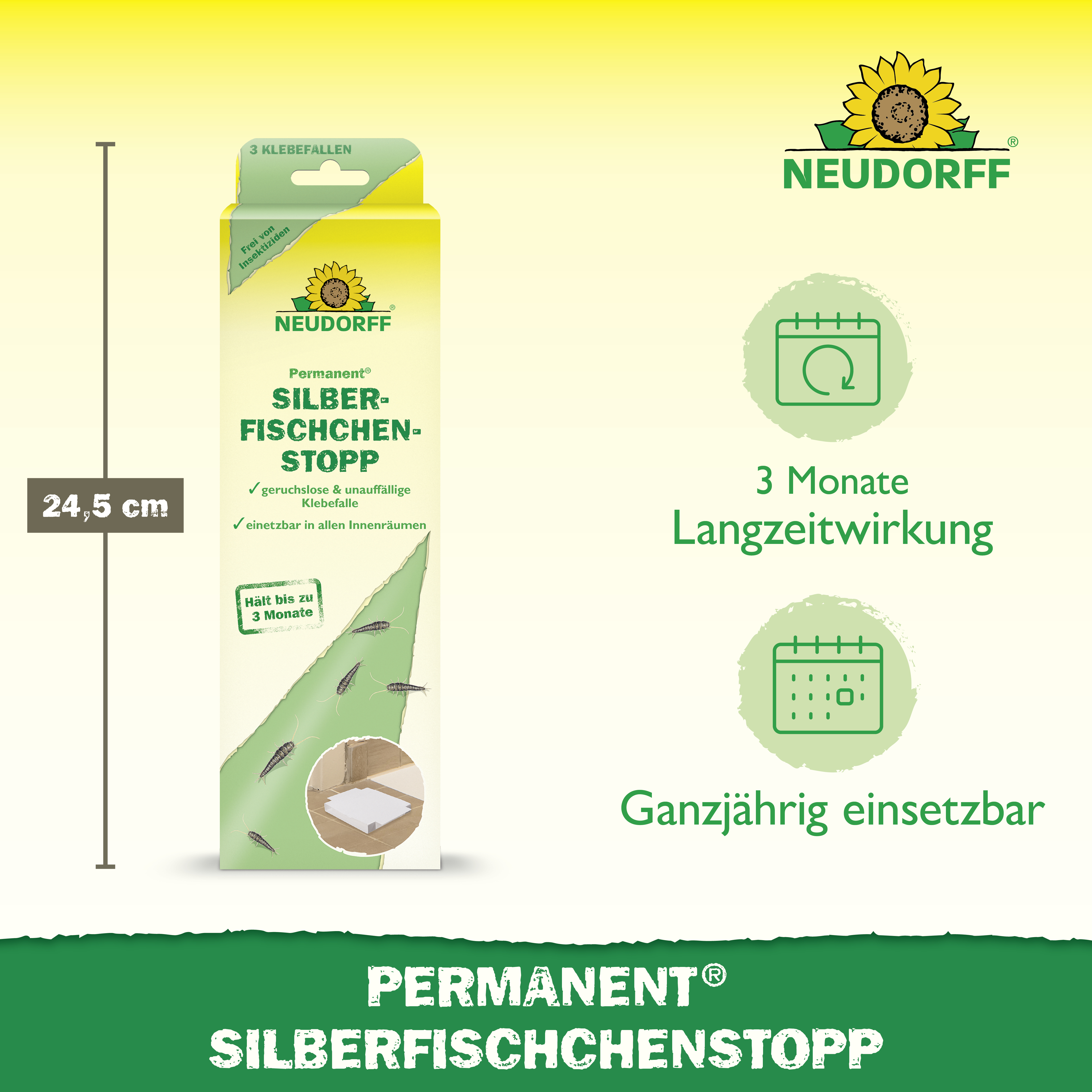 Neudorff Permanent SilberfischchenStopp