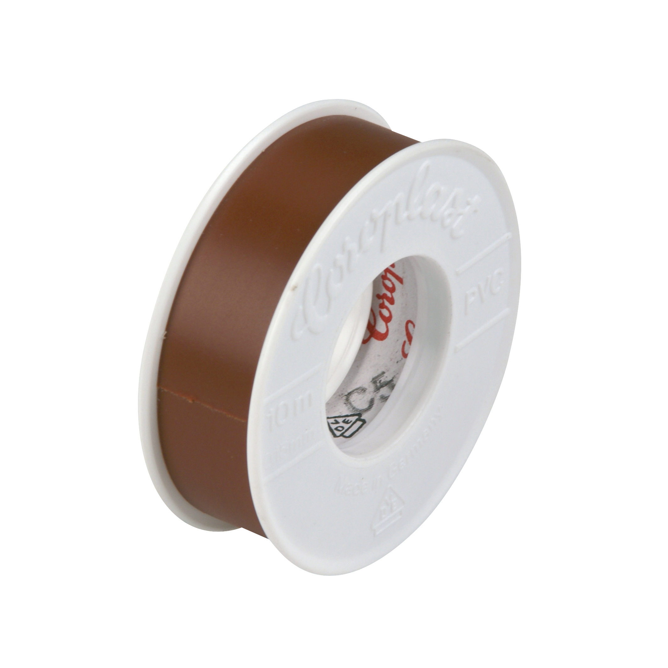 REV Kunststoff-Isolierband auf Spule 0,15 mm x 15 mm x 10 m, braun