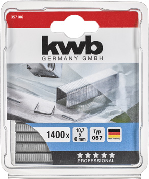 Kwb Heftklammern 057/C 6 mm