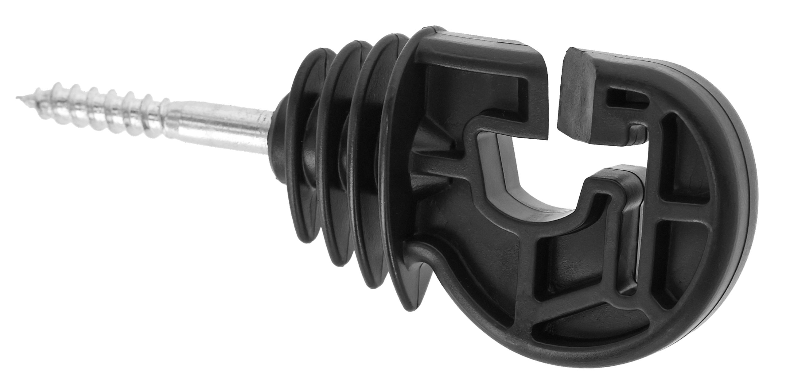 Kerbl Premium Kombi-Ringisolator schwarz, 35 Stk. im HB