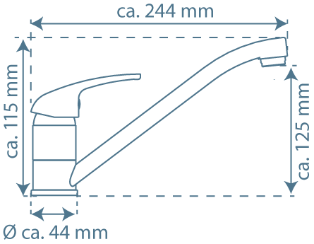 41500_4008431415000_31 Schütte Spültischarmatur "Athos Plus"