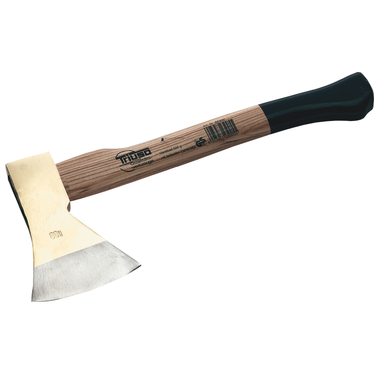 BE800 Triuso Handbeil mit Eschenstiel, 800g