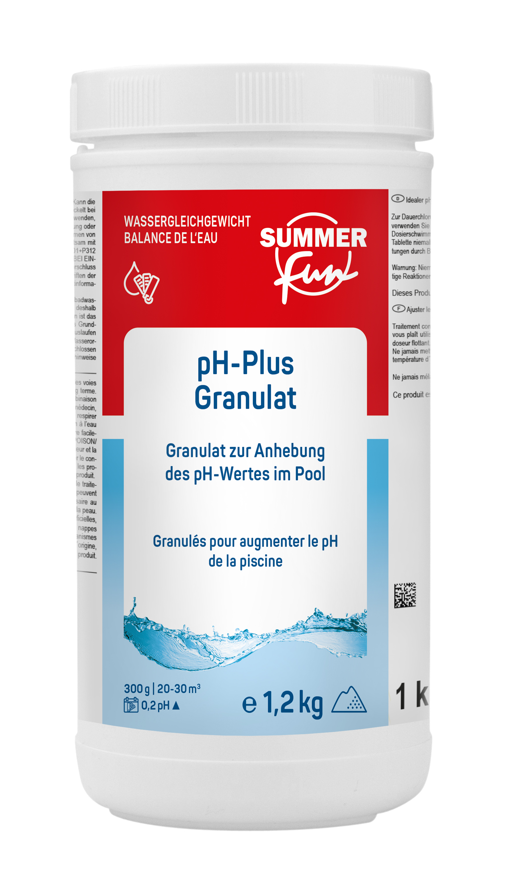 Summer Fun PH - Plus 1,2 kg, PH - Wert Anheber Summer Fun PH - Plus 1,2 kg, PH - Wert Anheber