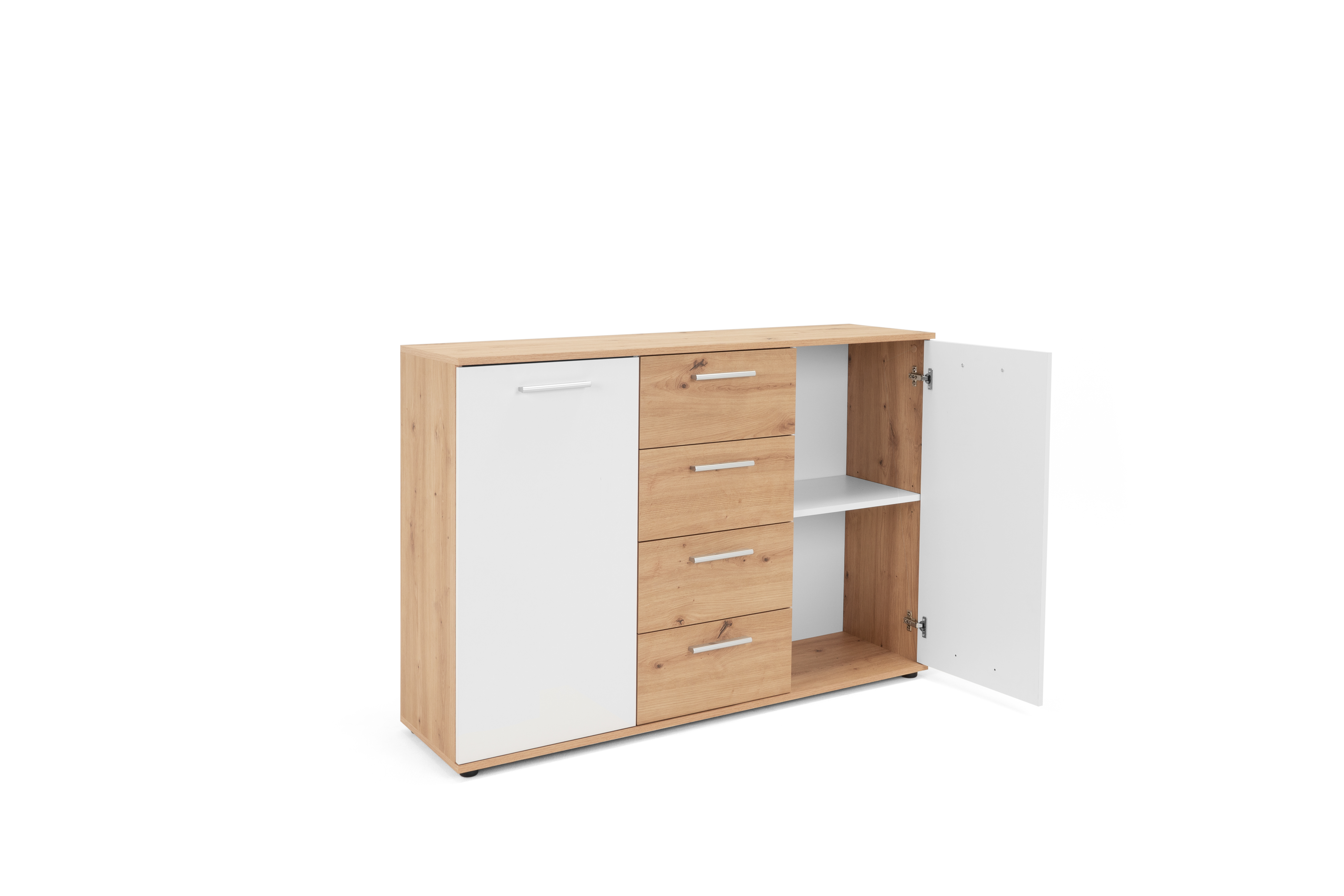 712872_Jacky_2_ao_w_perspektive_offen_1 JACKY 2 KOMMODE ARTISAN/WEISS