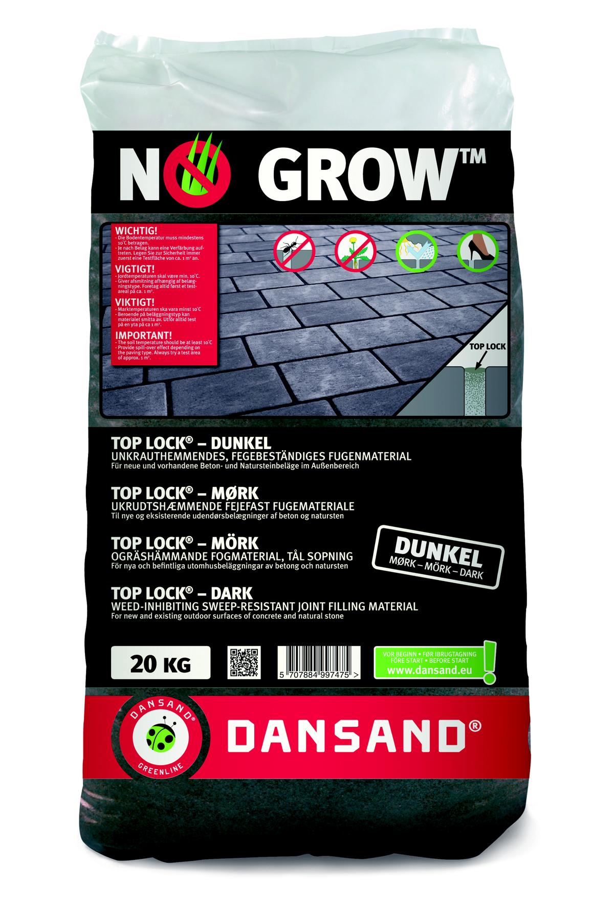 061135-nogrow_dansand_toplock_dunkel Dansand Top Lock Fugenmörtel, dunkel, 20kg