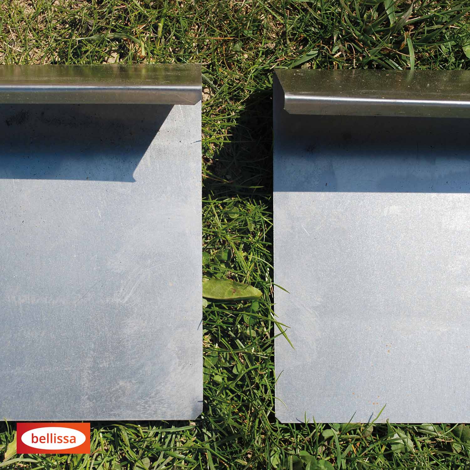 bellissa Schneckenblech Corten, 100 x 20 cm