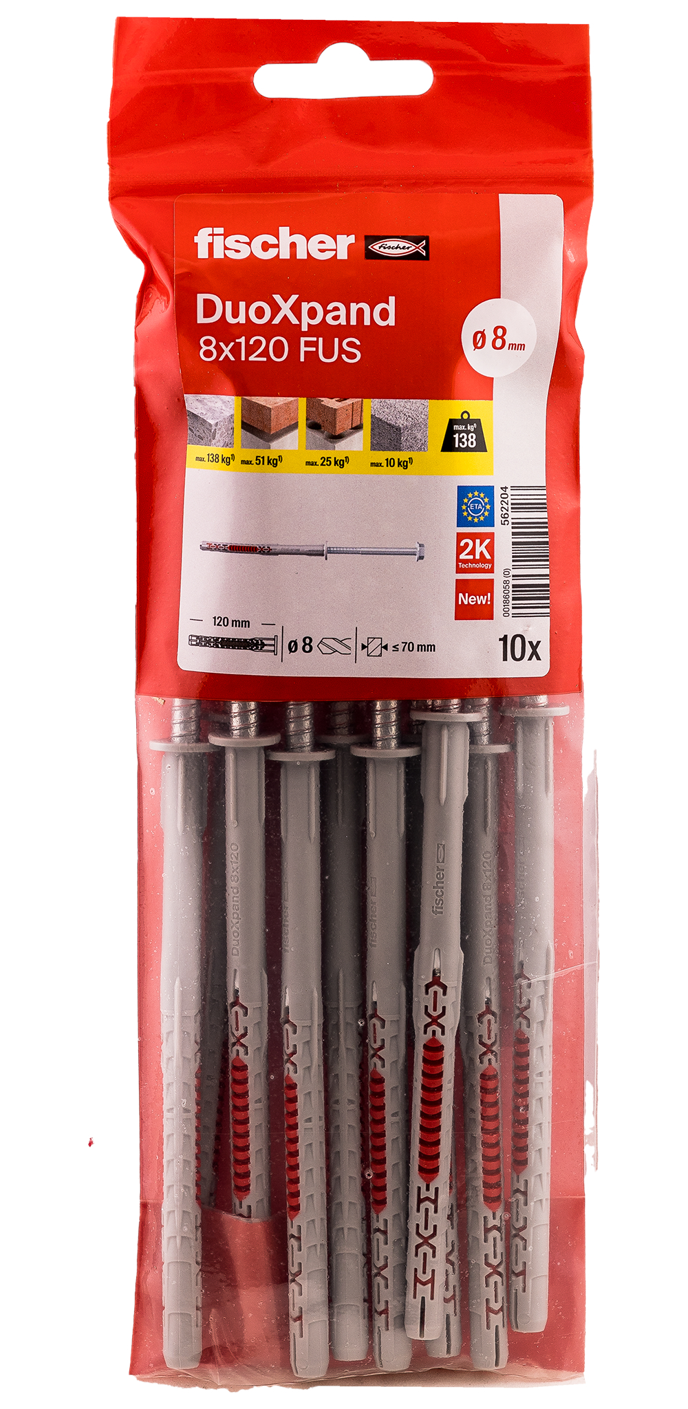 fischer DuoXpand 8x120 FUS B (10) fischer DuoXpand 8x120 FUS B (10)