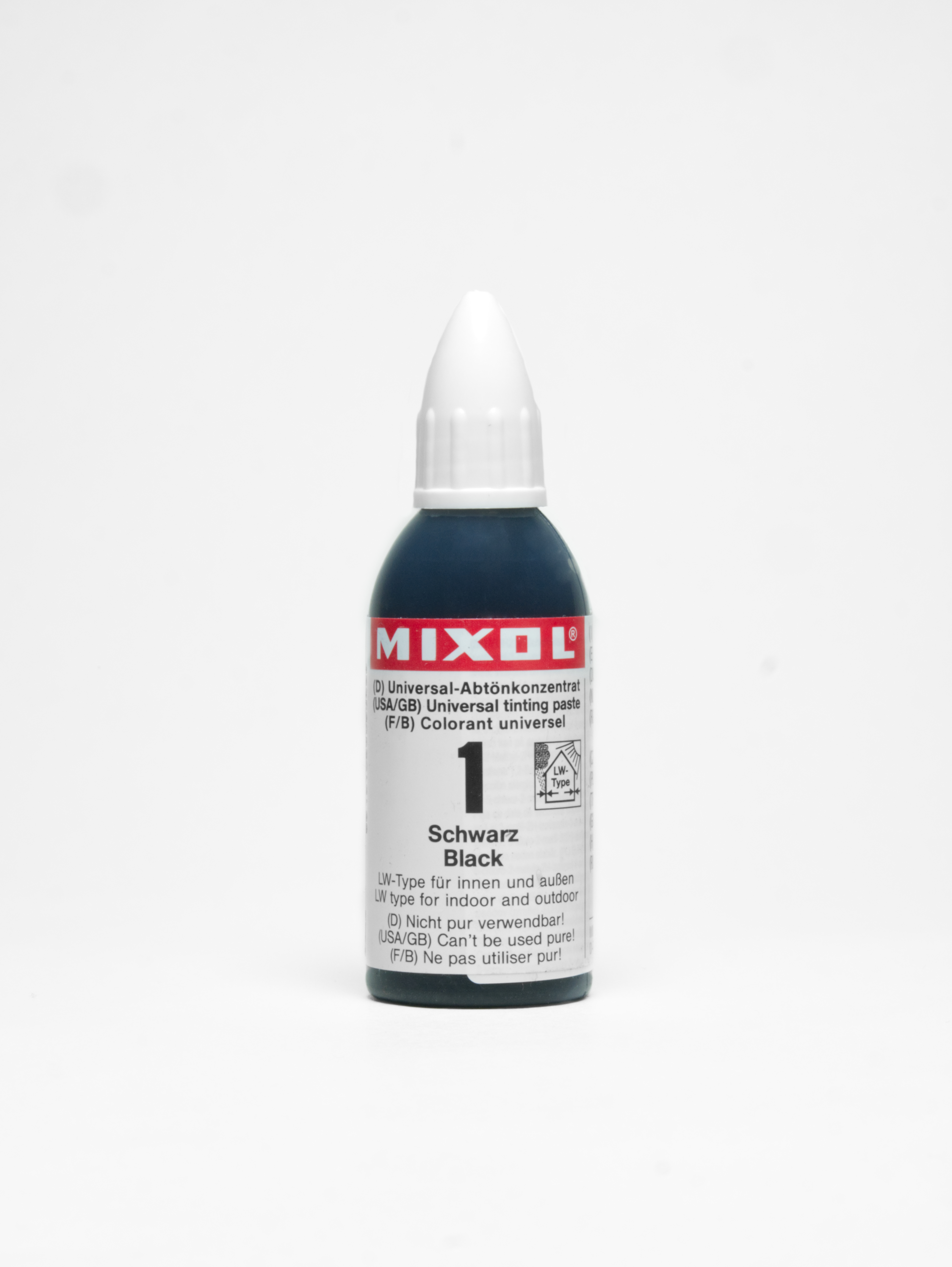 Mixol Uni Abtönkonzentrat, schwarz, 20 ml Mixol Uni Abtönkonzentrat, schwarz, 20 ml