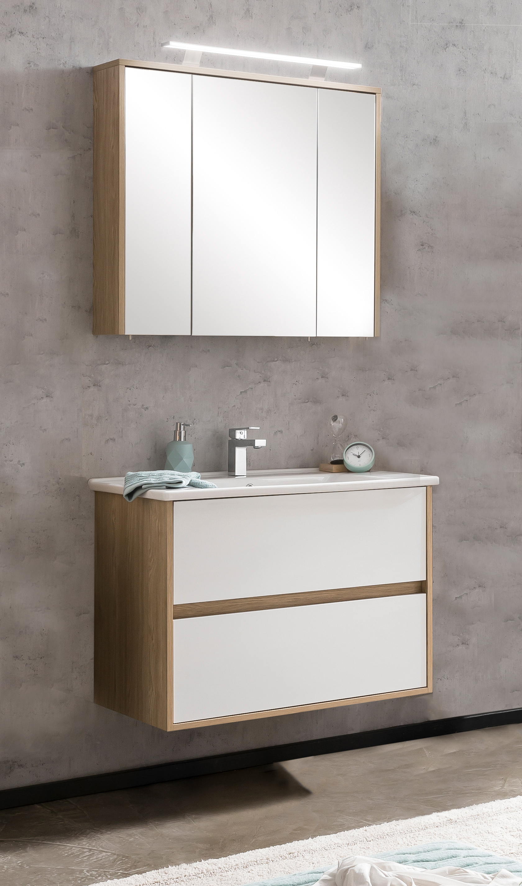 W. Schildmeyer Spiegelschrank Mali, eiche hell W. Schildmeyer Spiegelschrank Mali, eiche hell