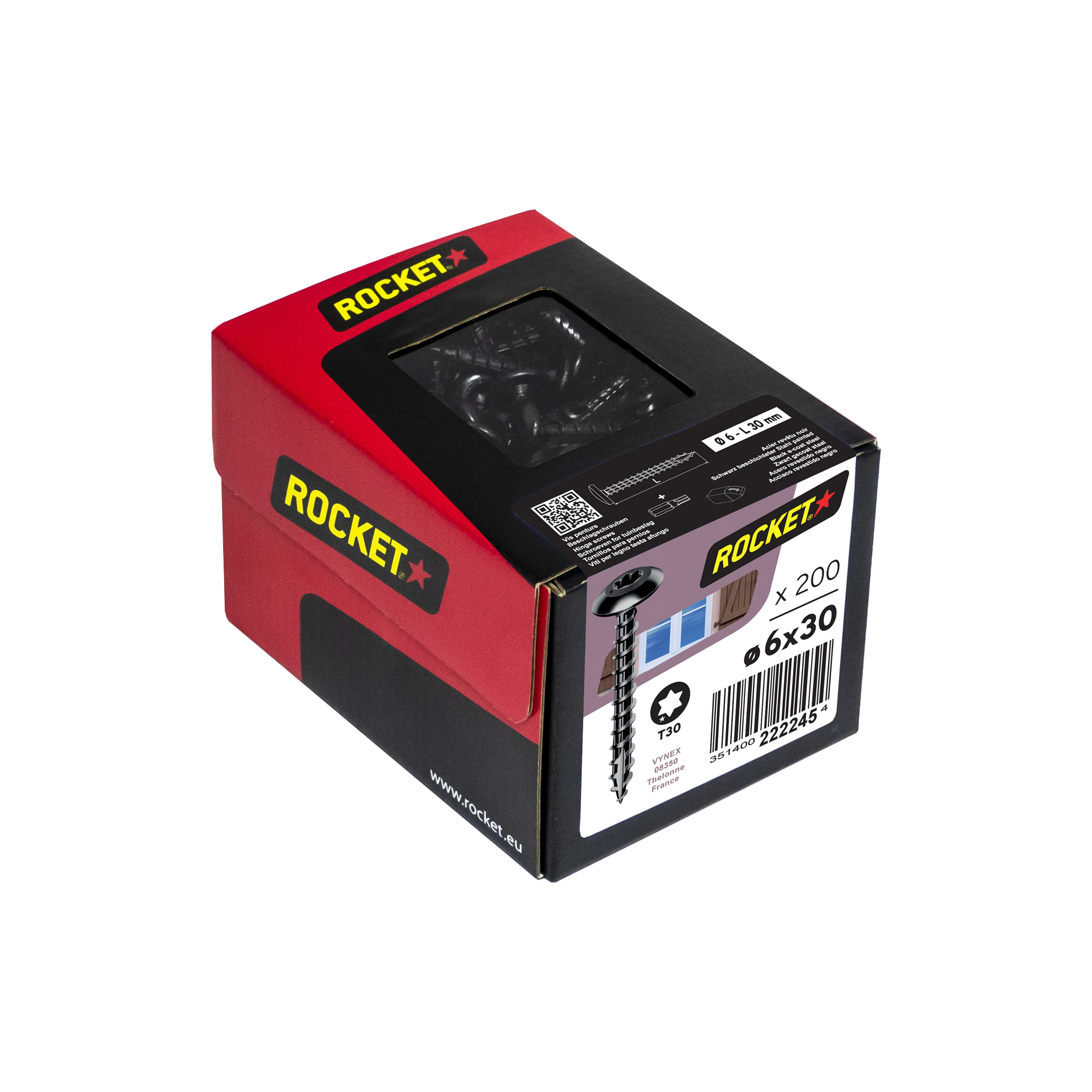 Rocket Zyl. 6,0 x 30 schw T30 VG Rocket Zyl. 6,0 x 30 schw T30 VG