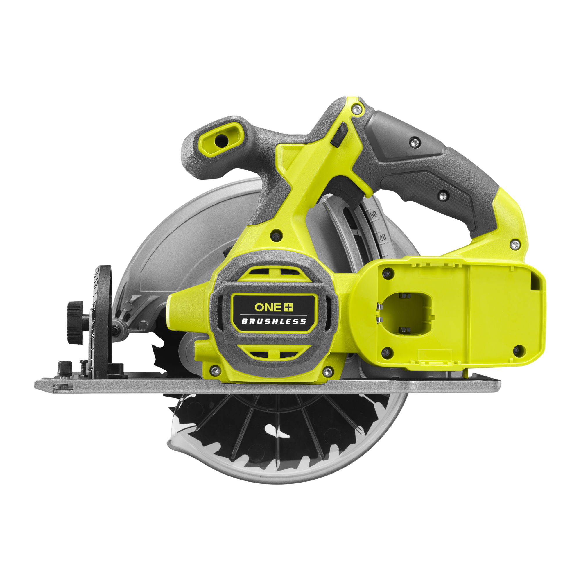 Ryobi 18 V ONE+ Brushless Akku-Handkreissäge RCS18BL-0, 184 mm Sägeblattdurchmesser, ohne Akku und Ladegerät