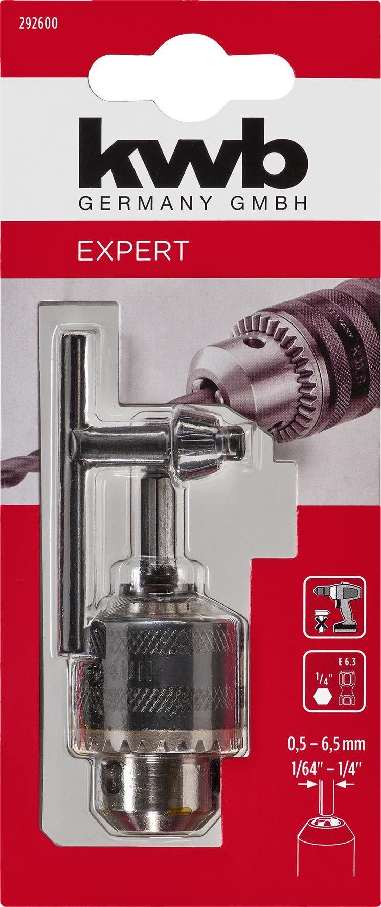 Kwb Zahnkranz-Bohrfutter, 6,5 mm 1/4" 6kant Kwb Zahnkranz-Bohrfutter, 6,5 mm 1/4" 6kant