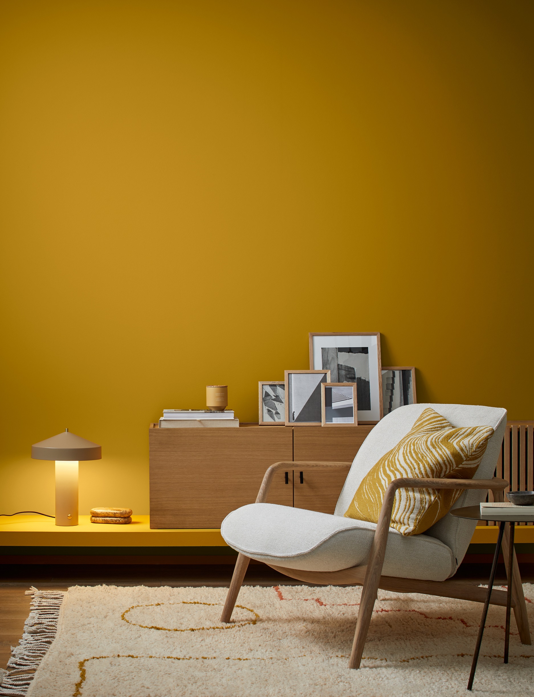 Alpina Pure Farben Ockergelb, 2,5 Liter