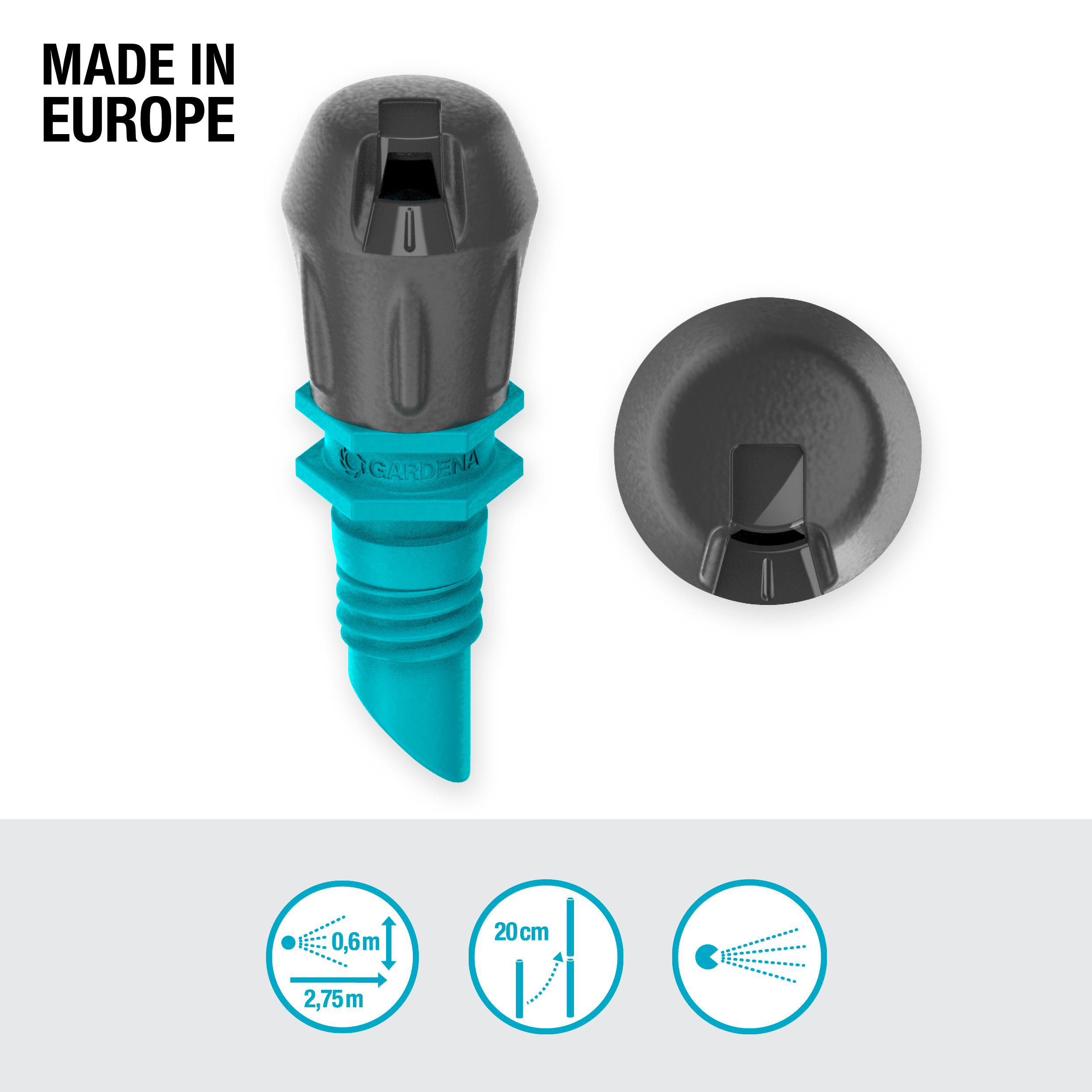 Gardena Micro-Drip-System Endstreifendüse - Inhalt: 5 Stück Gardena Micro-Drip-System Endstreifendüse - Inhalt: 5 Stück