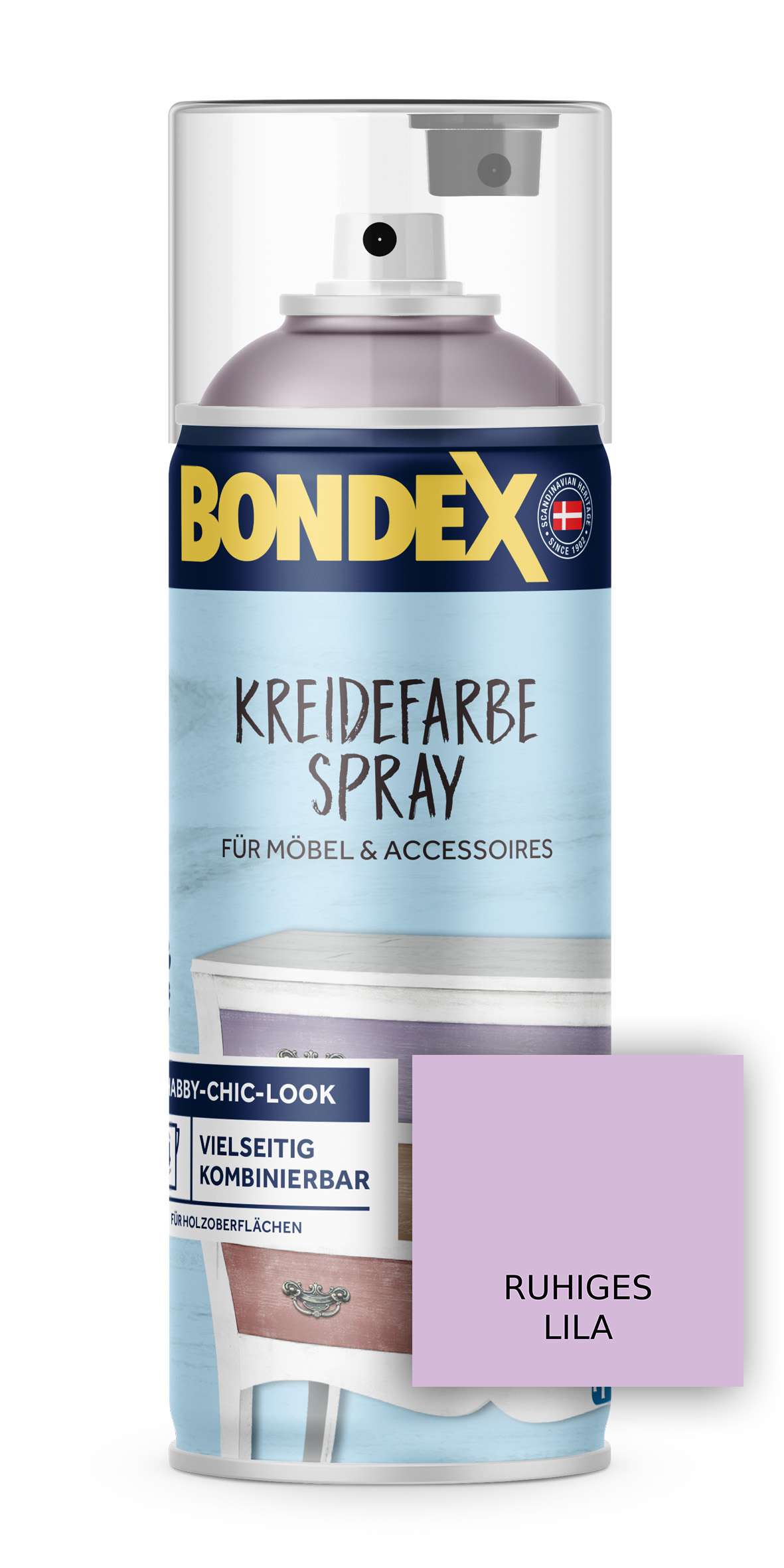 Bondex Kreidefarbe Spray ruhiges lila, 0,4 l Bondex Kreidefarbe Spray ruhiges lila, 0,4 l