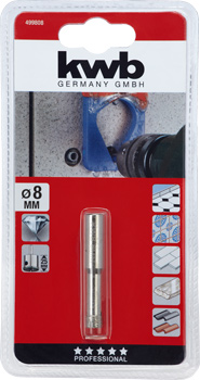 499808-300 Kwb Diamant-Lochsäge, 8/25 mm
