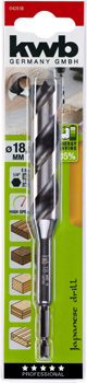 042818-300 Kwb Schlangenbohrer 3-S 18 x 165 mm