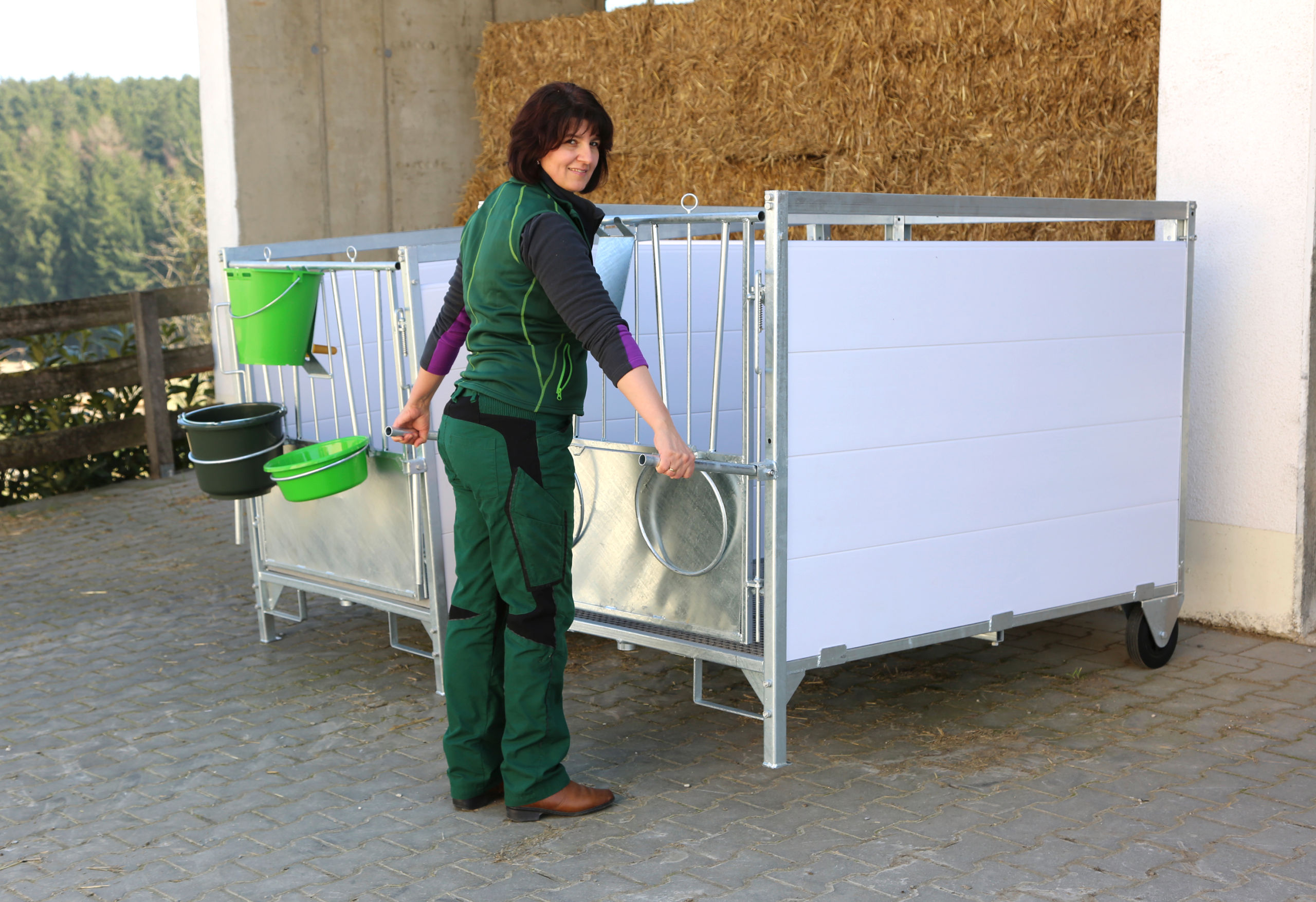 Kerbl Kälbertränkeeimer mit Hygieneventil