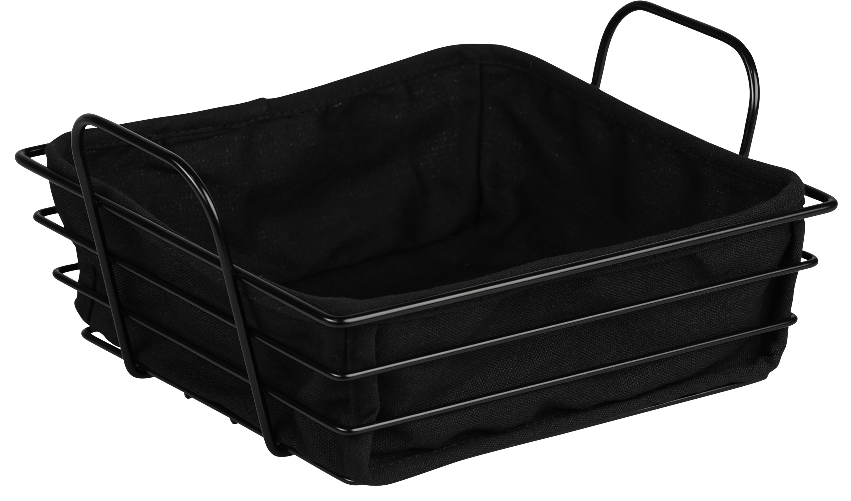 Kesper Brot- und Obstkorb, Metall, 25,5 x 22,5 x 11,5 cm