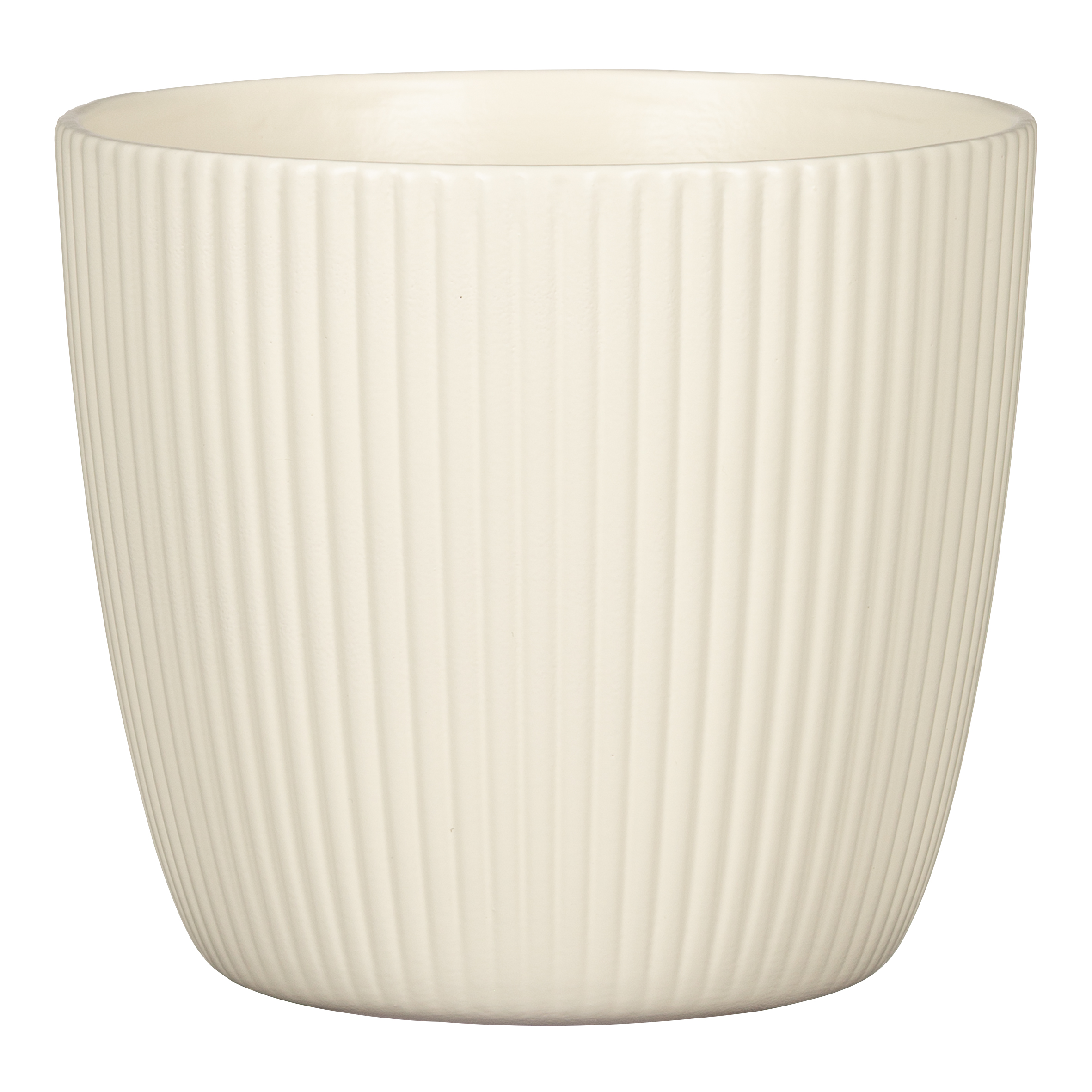 Scheurich Übertopf 842/16 Creme, 14,1 cm hoch, 1,869 l Vol.