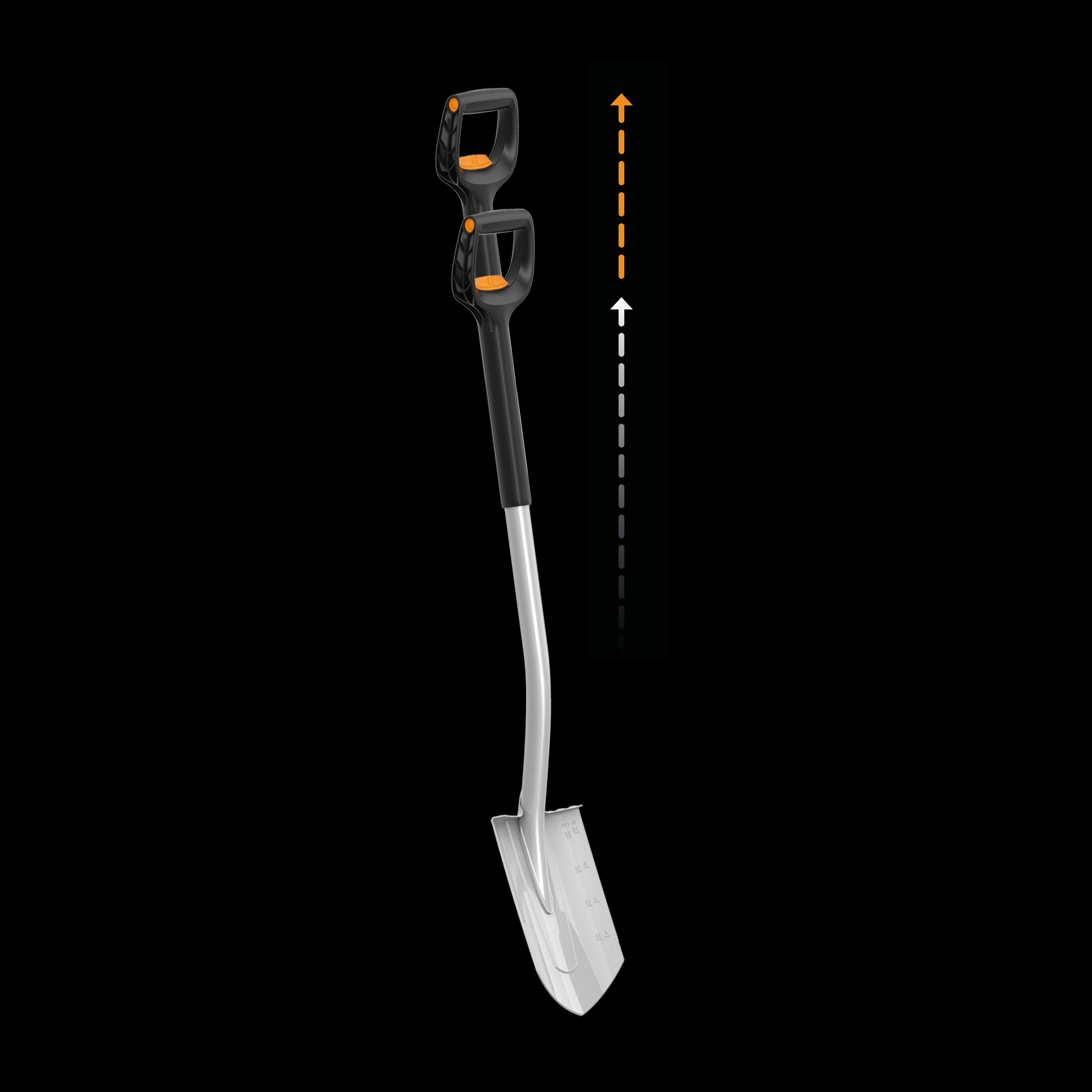 Fiskars Xact Teleskop-Spaten, spitz Fiskars Xact Teleskop-Spaten, spitz