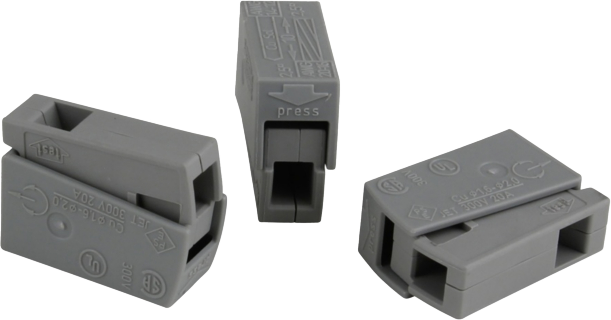 Wago Leuchtenklemme 1-fach 0,5-1mm², 15x Wago Leuchtenklemme 1-fach 0,5-1mm², 15x
