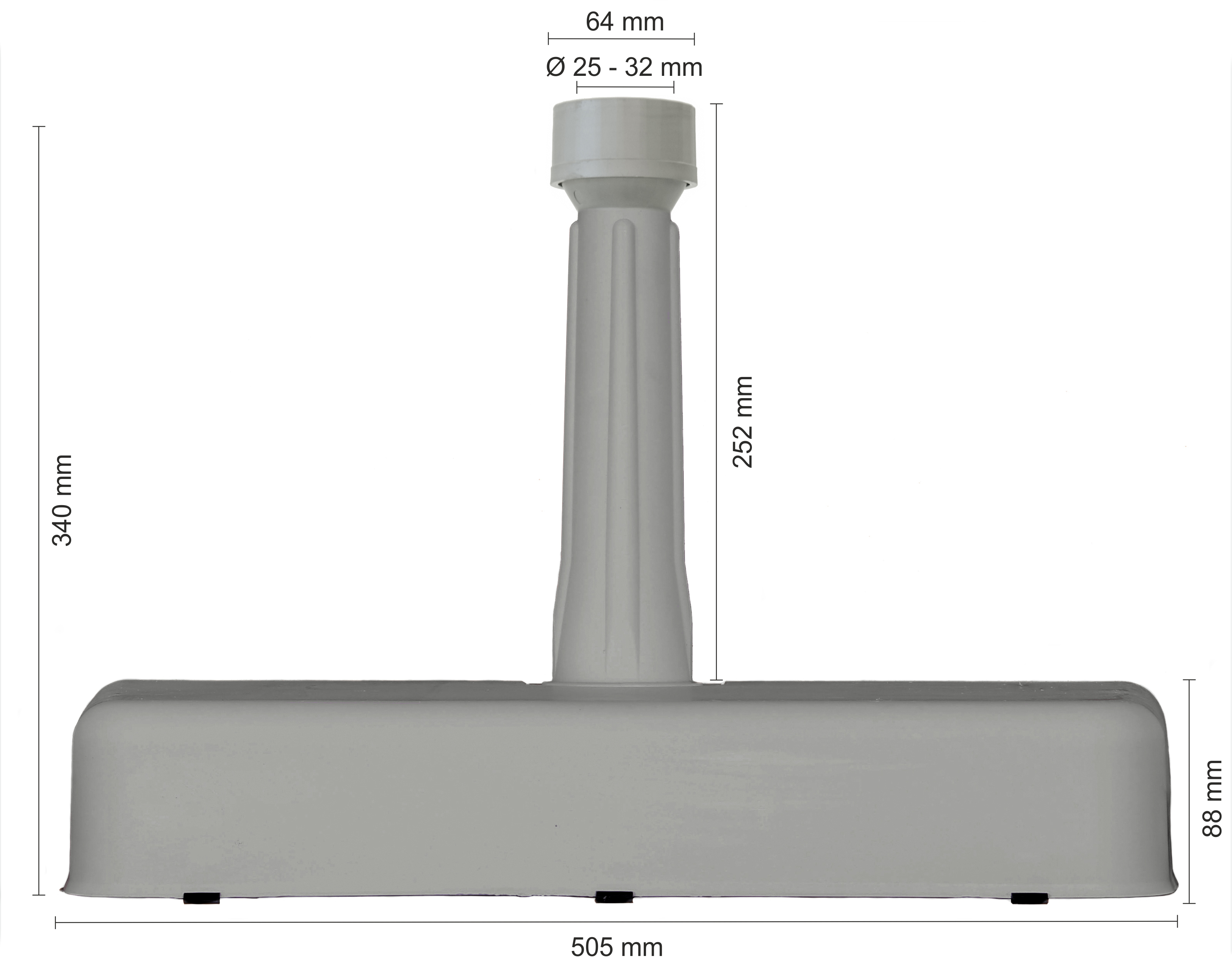Schneider Balkonständer ca. 20 kg, silbergrau