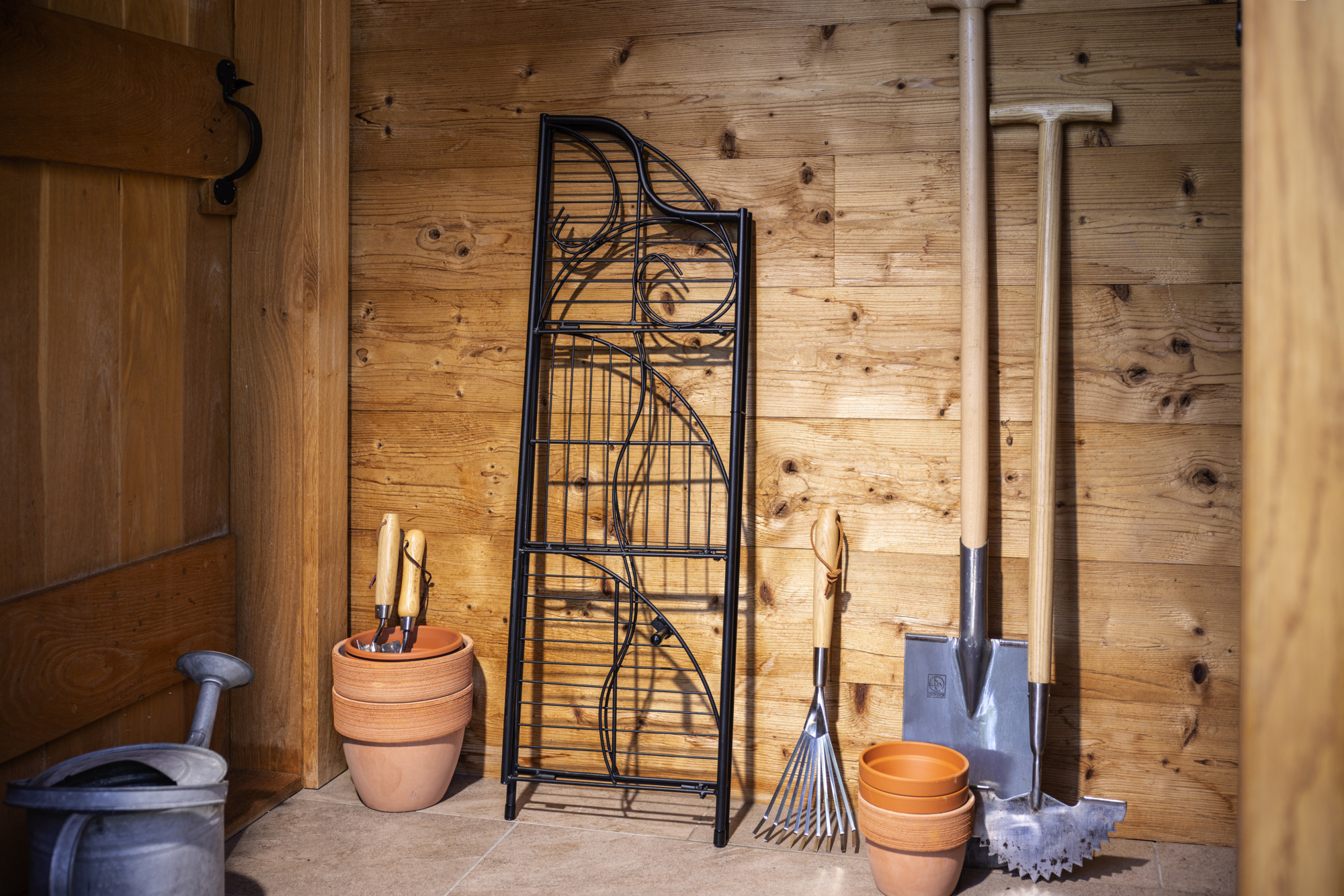 Windhager Pflanzen-Eckregal 3-stufig, 32x32x100 cm