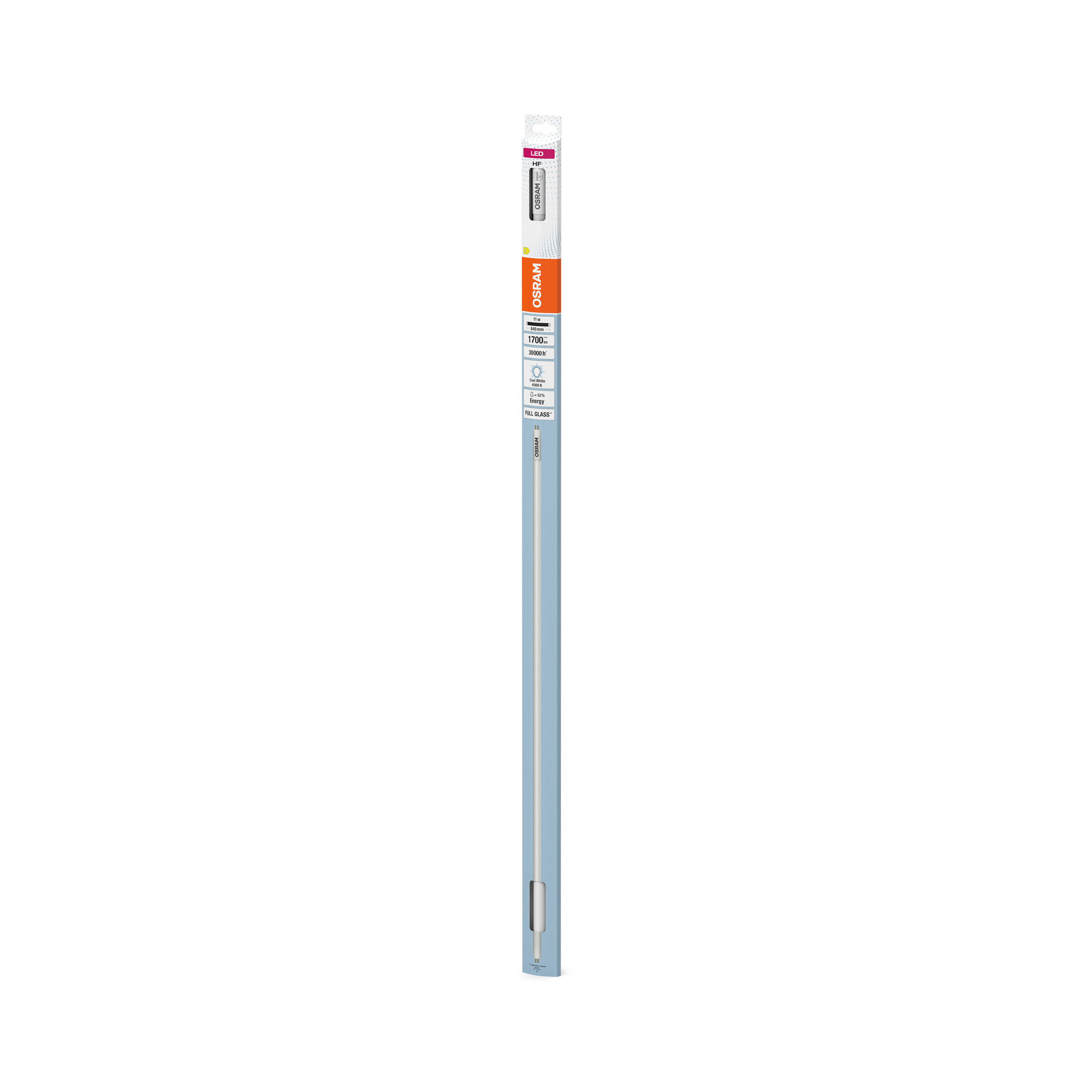 Osram LED Röhre TUBE T5 HF, 849 mm, kaltweiß