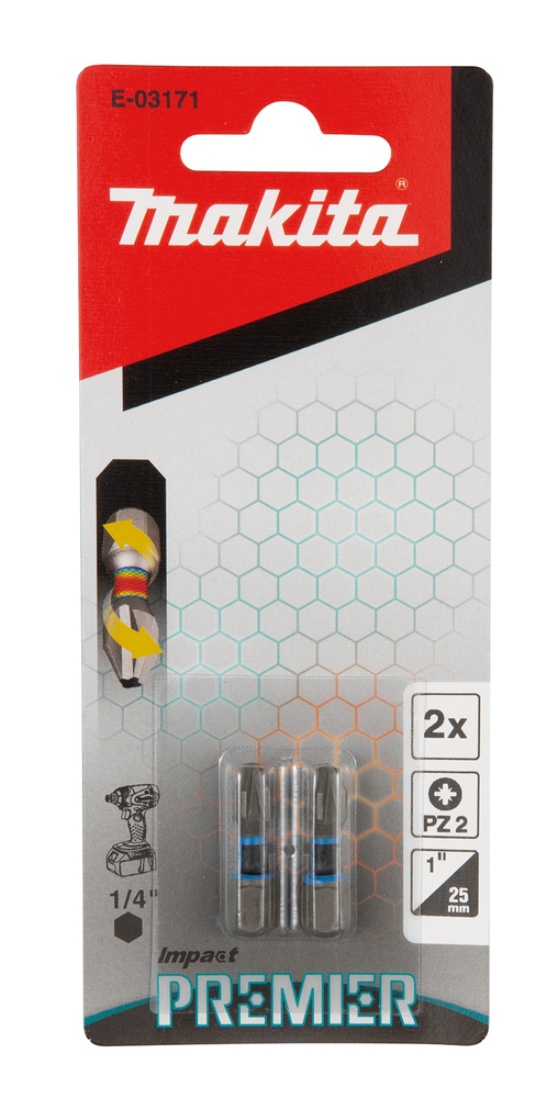 Makita Torsion Bit PZ2 Impact Premier