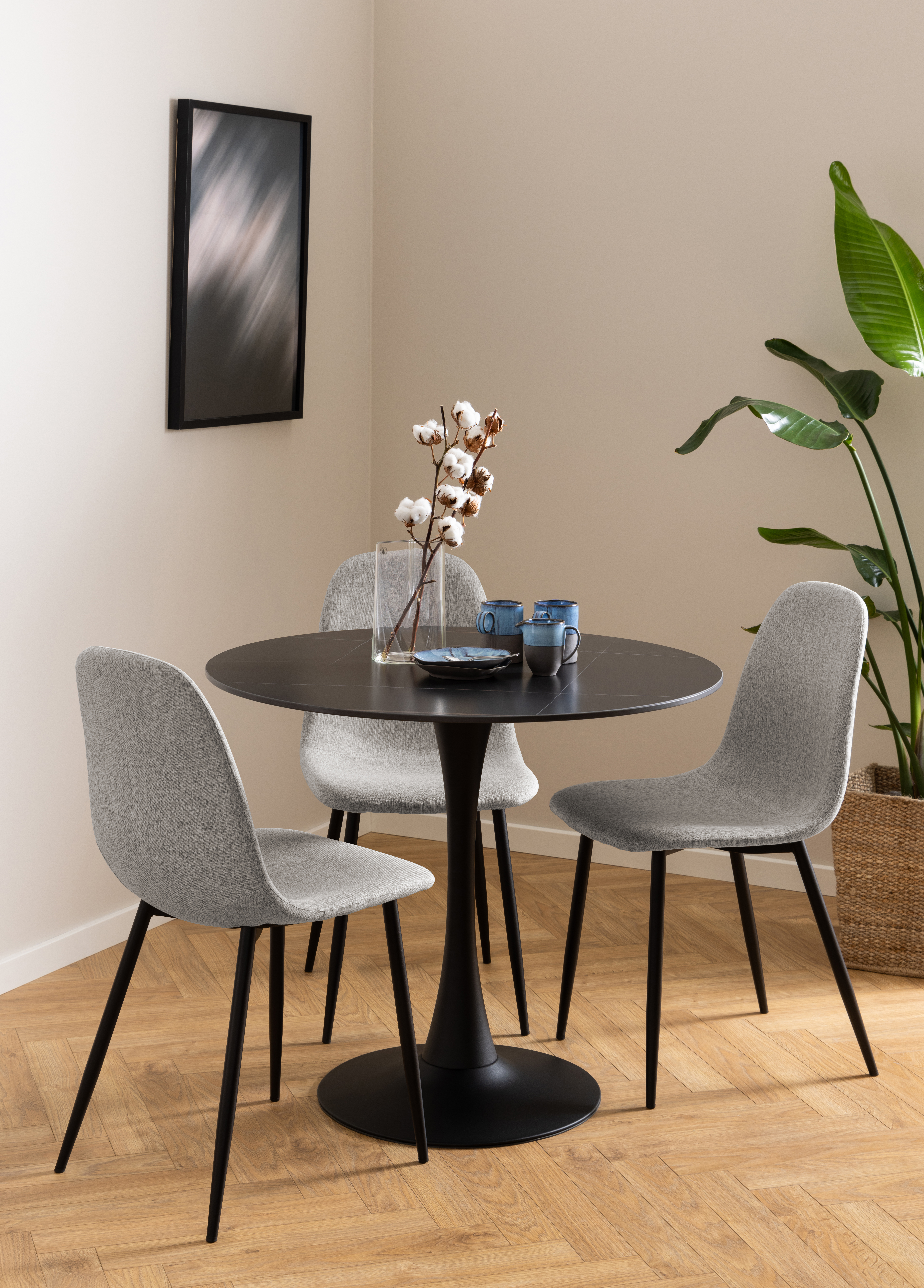 Actona Esszimmerstuhl Celia, hellgrau 5 Actona Esszimmerstuhl Celia, hellgrau 5