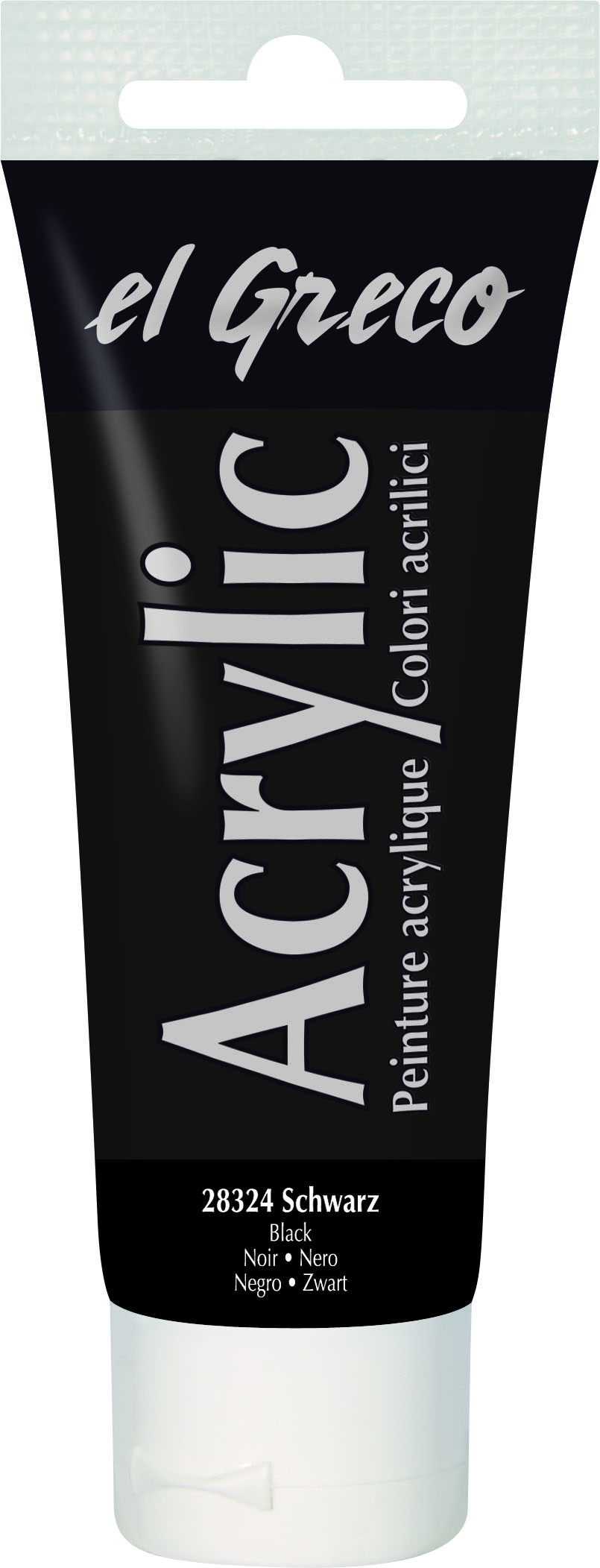 4000798283247 EL GRECO ACRYLIC 75ML SCHWARZ KREUL
