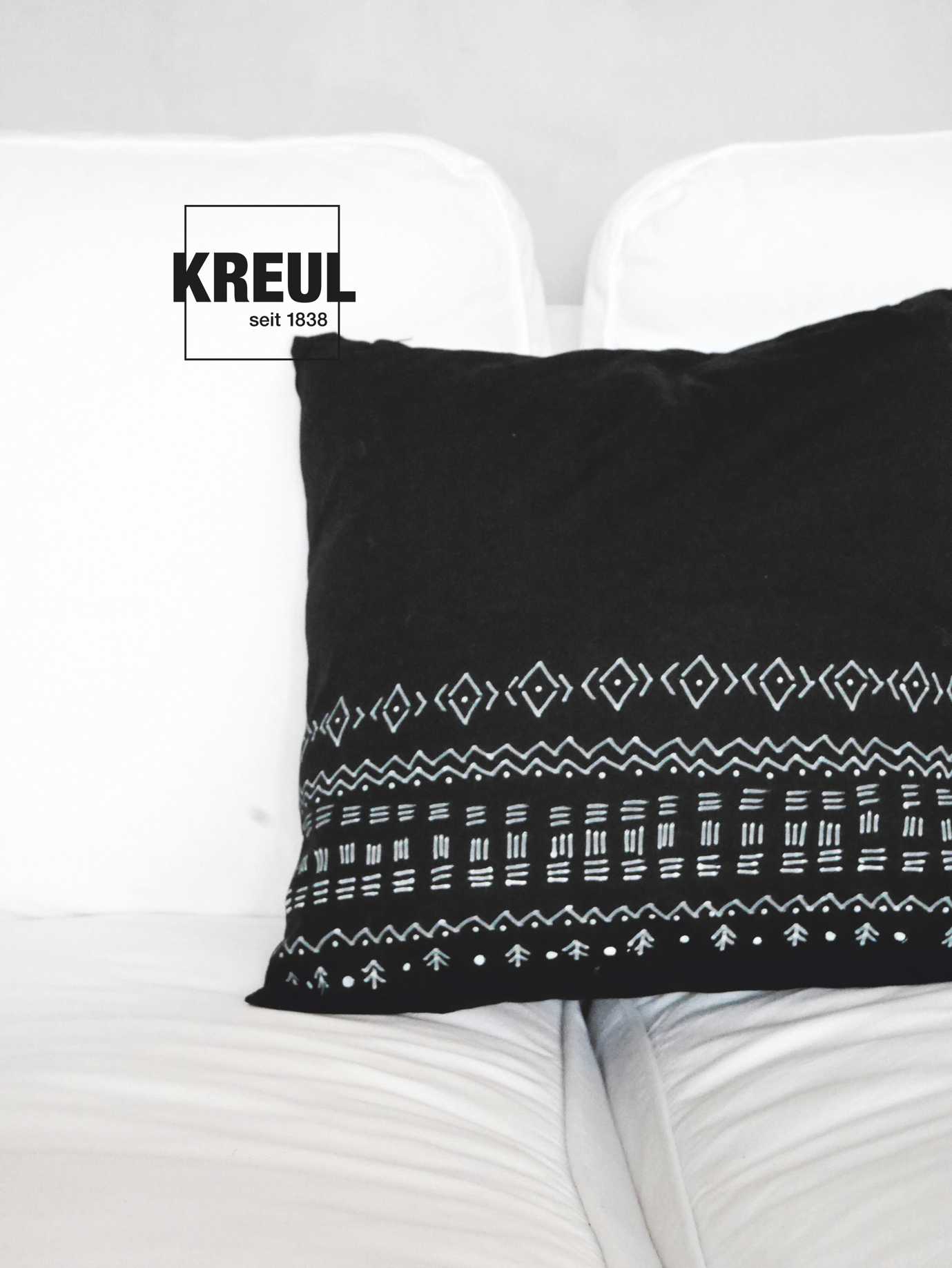 Kreul Textil Marker Opak 4er-Set, Black & White Kreul Textil Marker Opak 4er-Set, Black & White