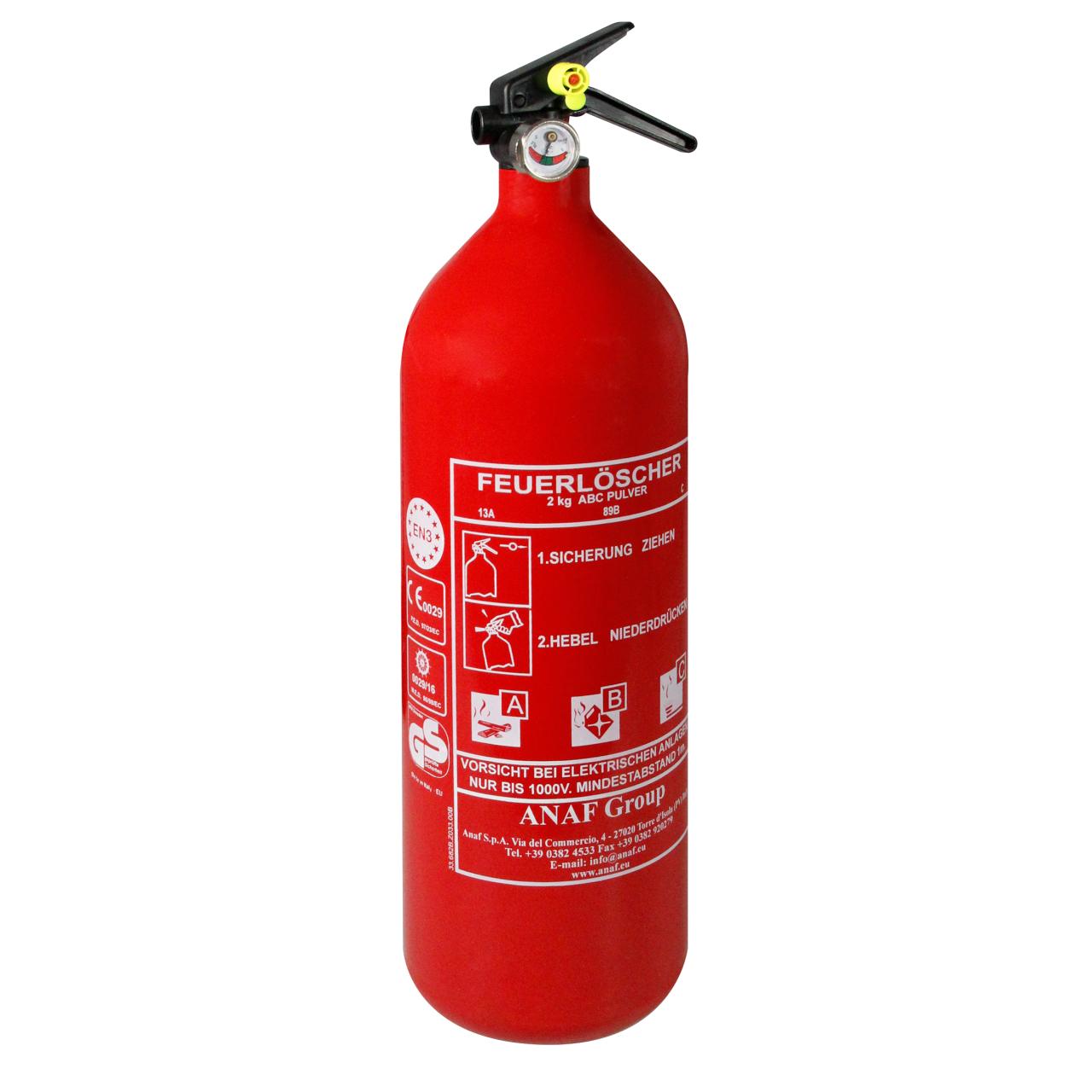  FEUERLÖSCHER 2 KG