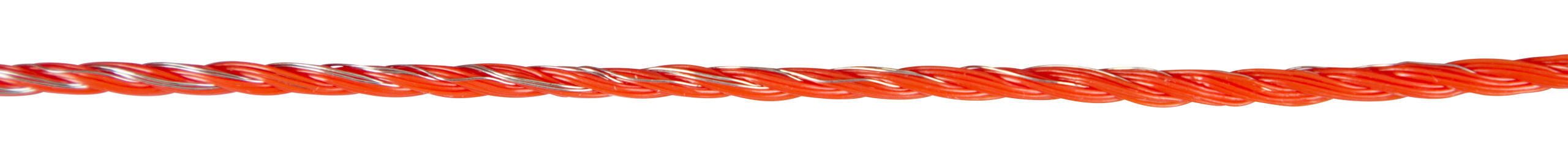 Kerbl Geflügelnetz 50 mtr., 106 cm Doppelspitze, orange, el.leite