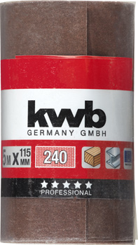 817824-300 Kwb Schleifmittelrolle, 5 m
