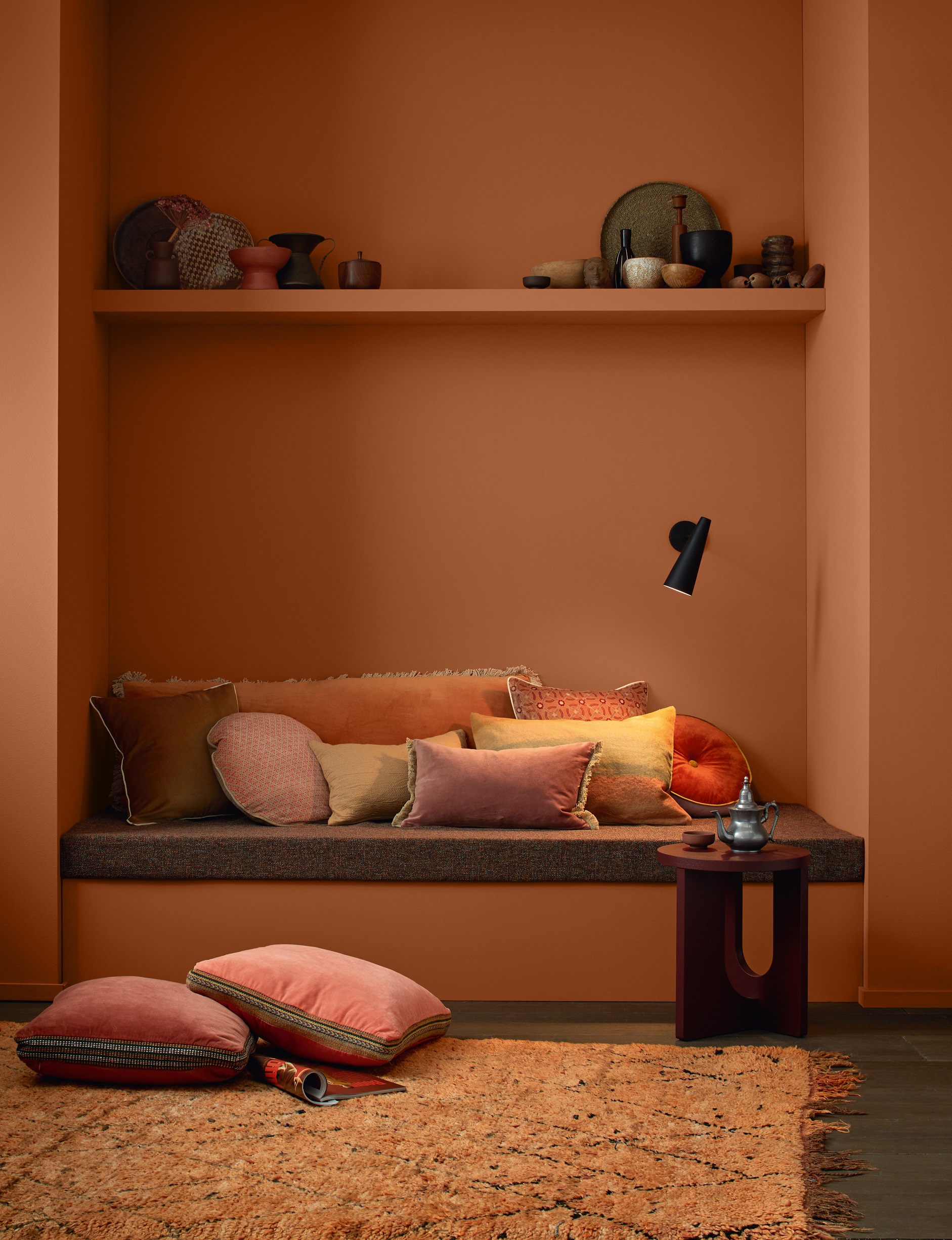 Alpina Pure Farben Kupferorange, 2,5 Liter