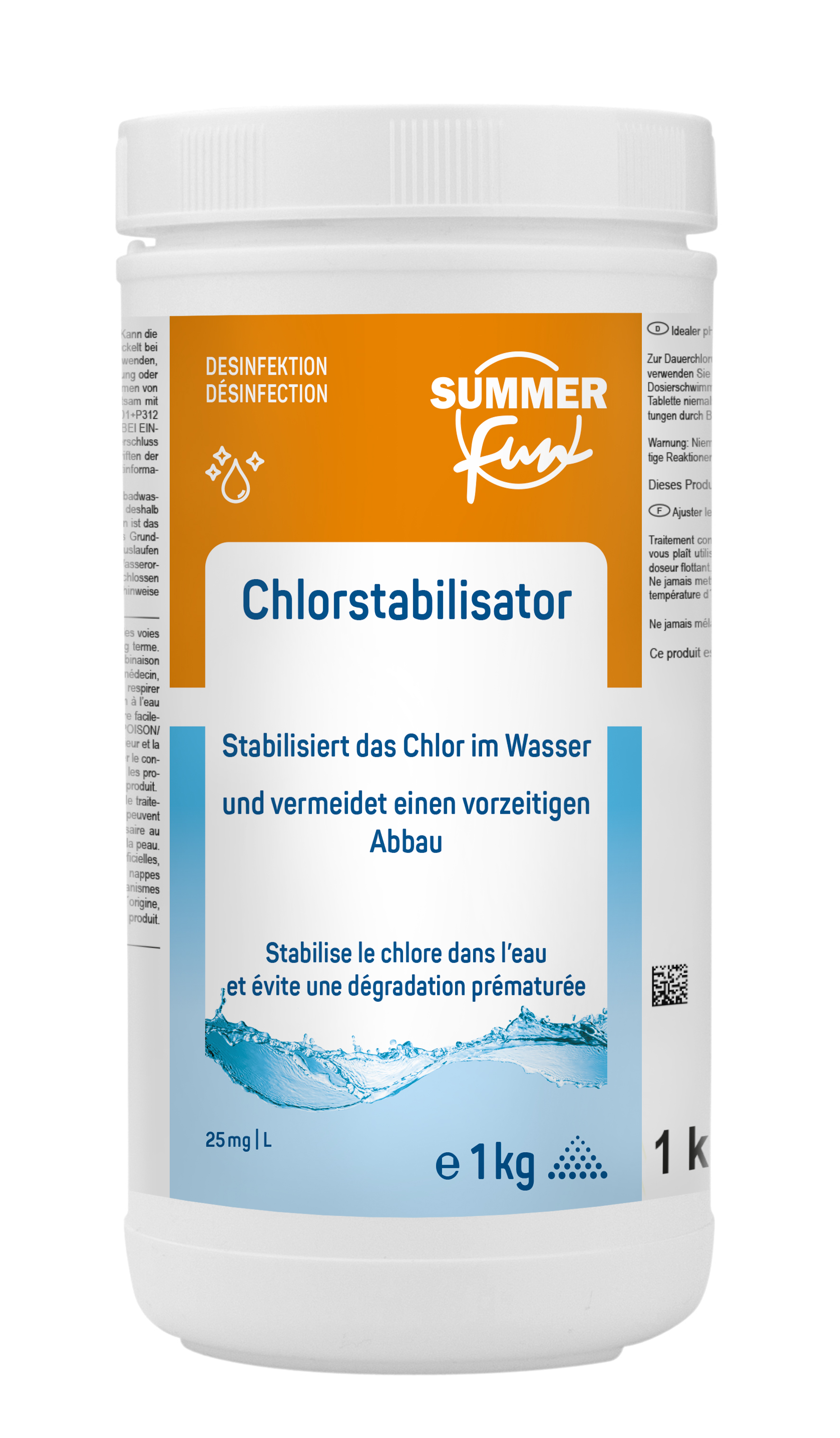 Summer Fun Chlor Stabilisator, 1 kg Summer Fun Chlor Stabilisator, 1 kg