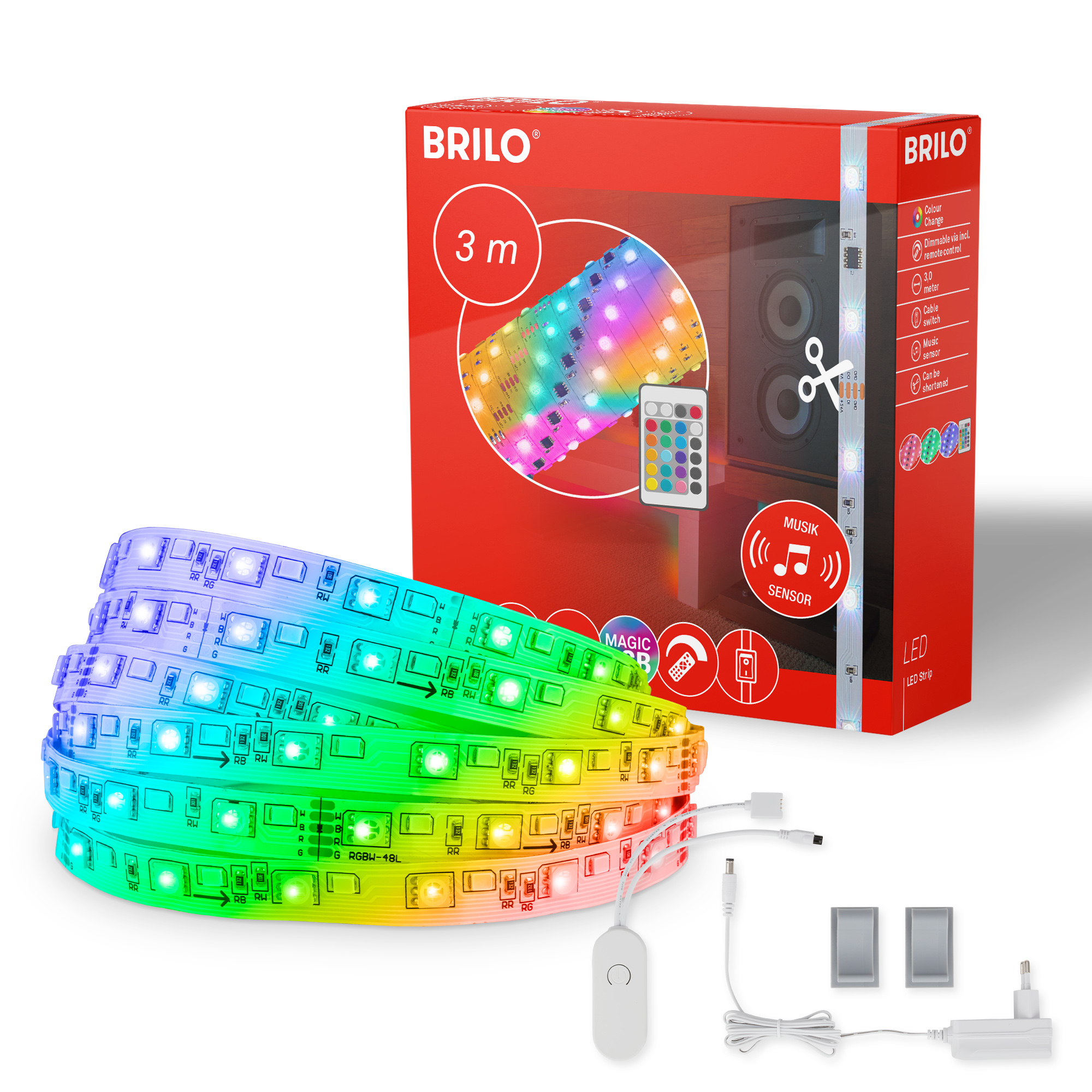 Briloner Magic LED Band, 3 m Briloner Magic LED Band, 3 m