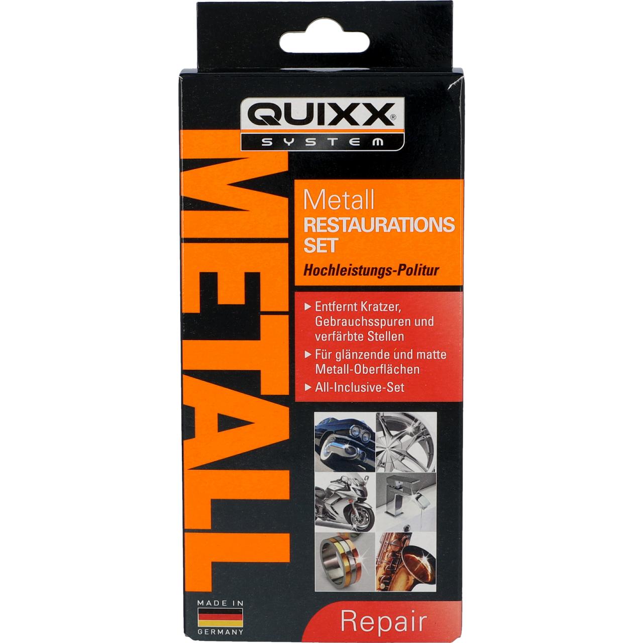 QUIXX METALL RESTAURATIONS-SET