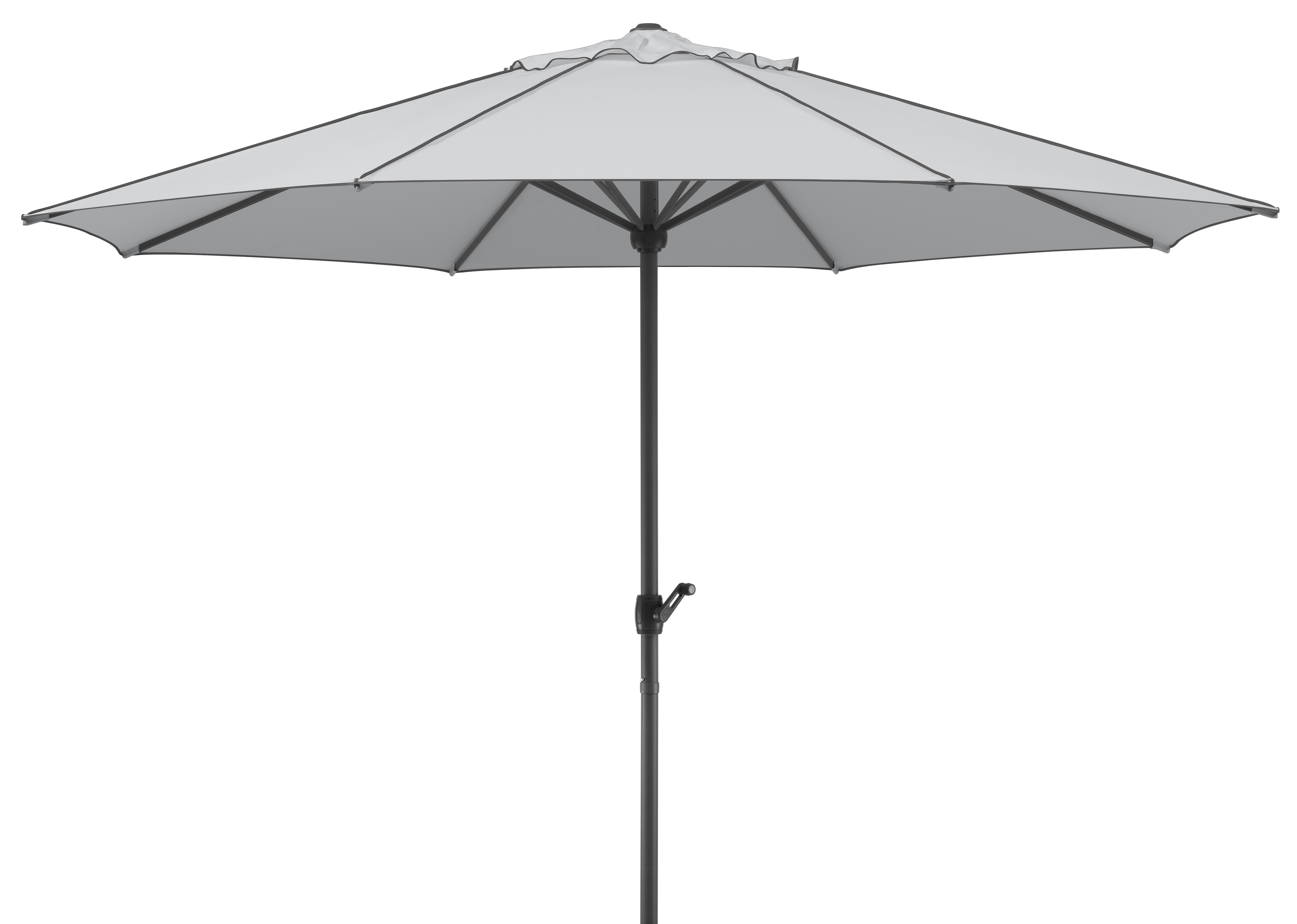 Schneider Schirm Adria 350cm Silbergrau